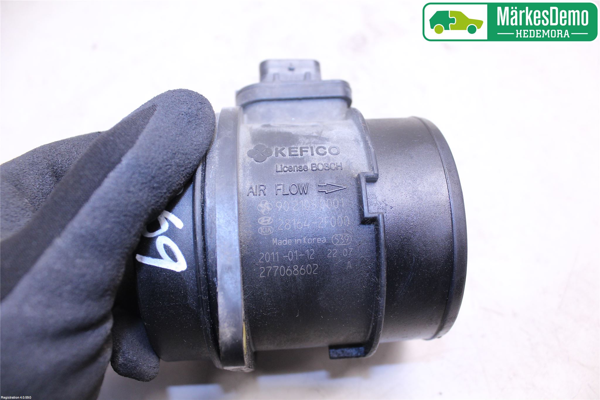 Kia SORENTO 10-14 Injluftmassamätare