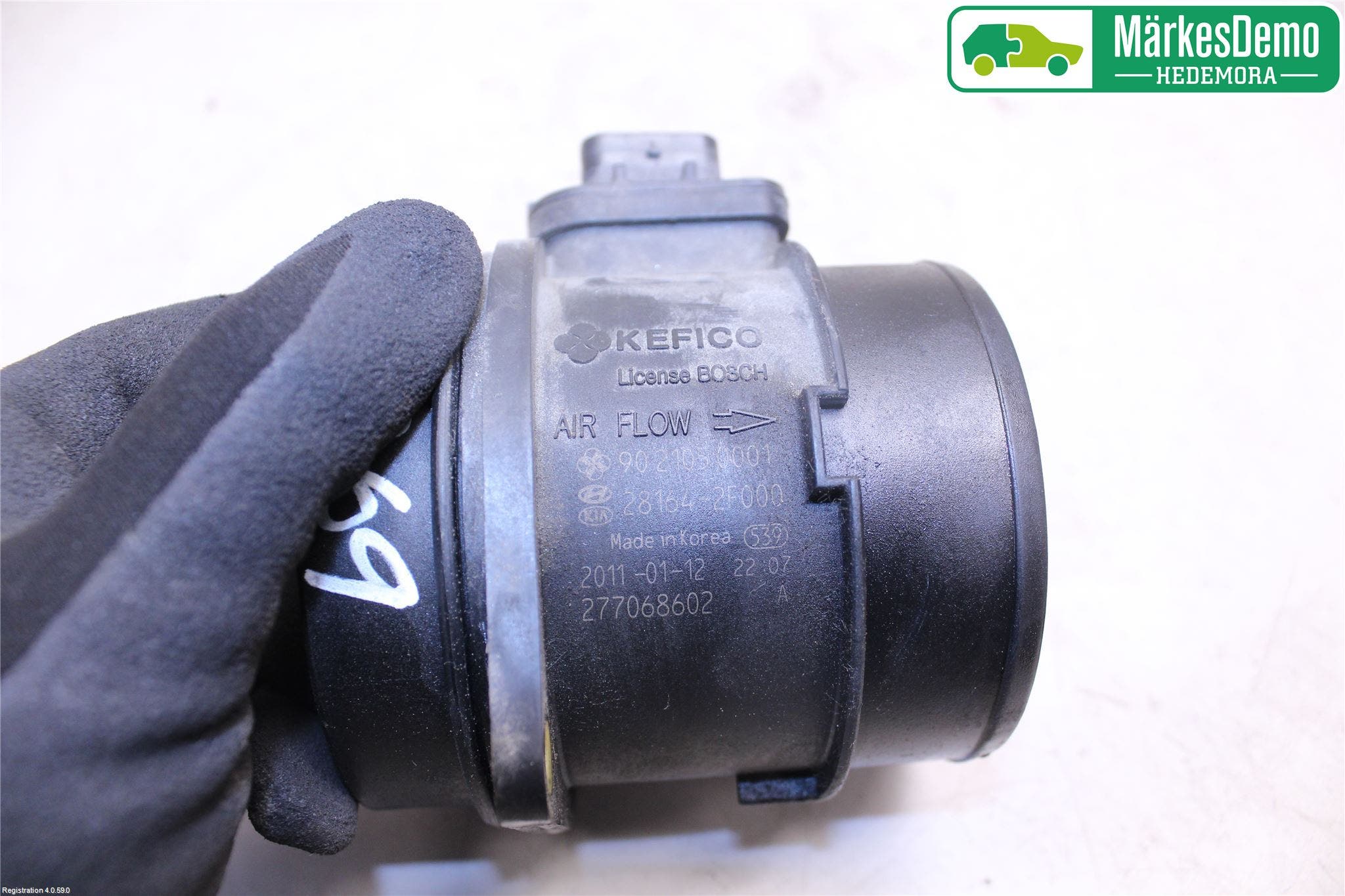 Kia SORENTO 10-14 Injluftmassamätare