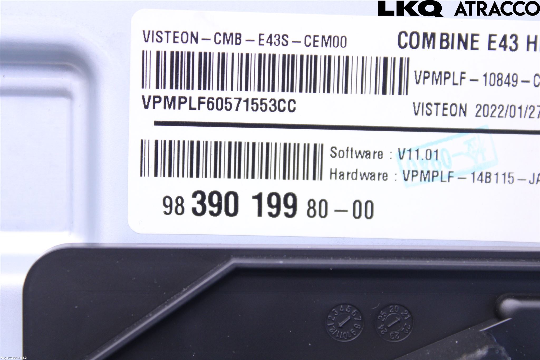 Citroen C5 X CROSSOVER 22- Instrument Komb