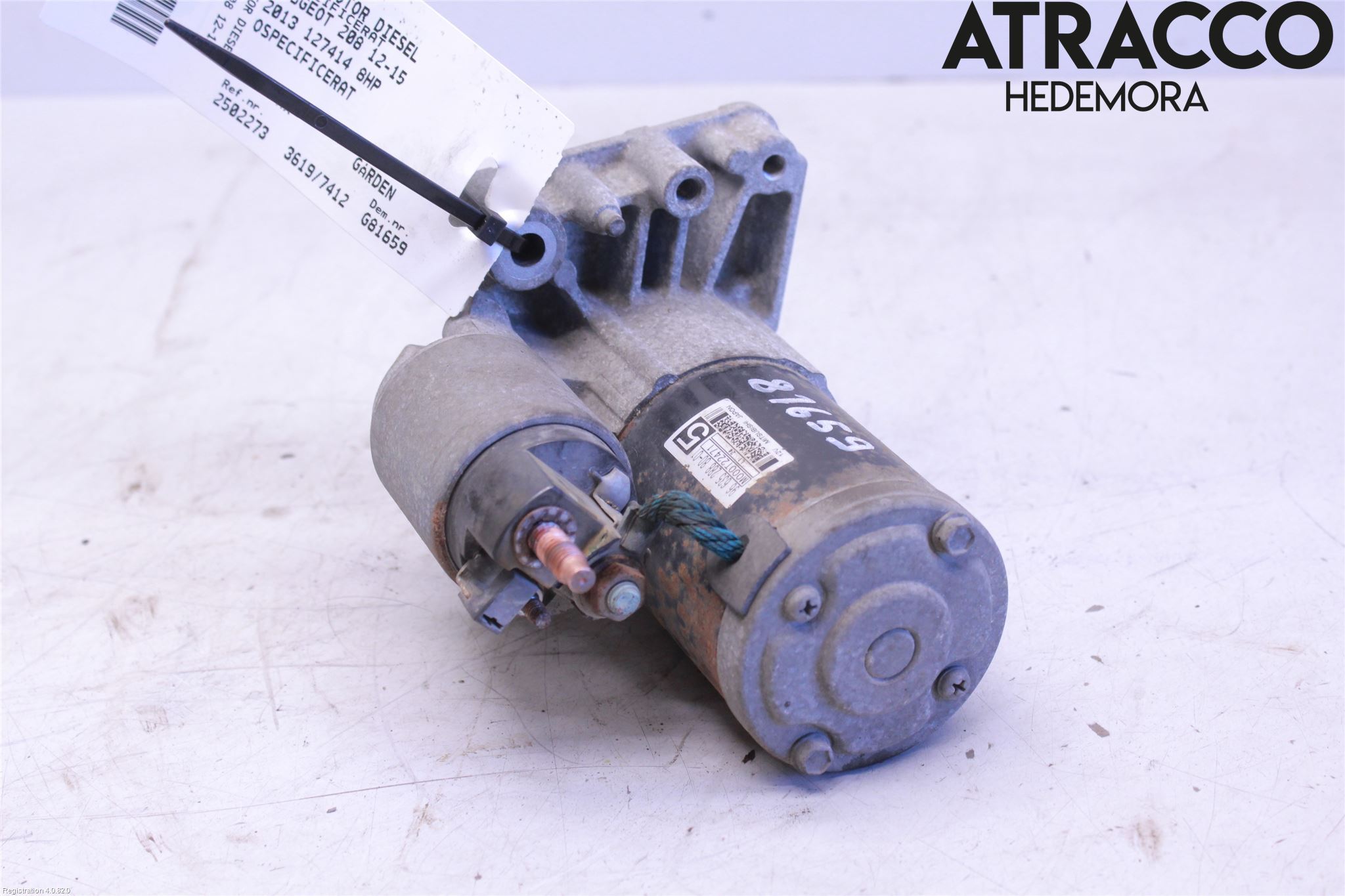 Peugeot 208 12-15 Startmotor Diesel