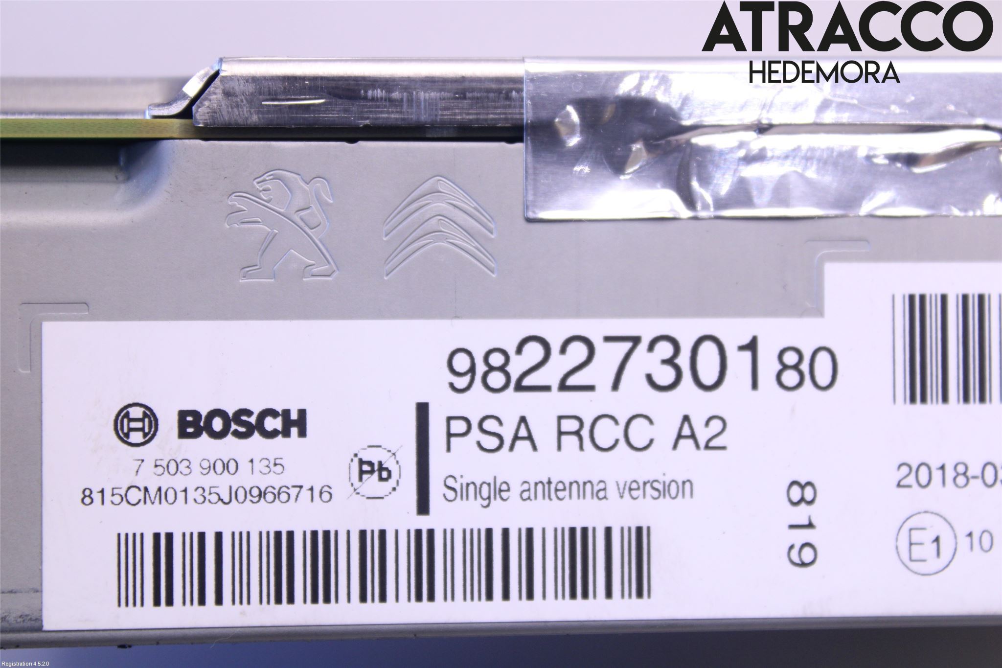 Peugeot EXPERT/E-EXPERT 17- Styrenhet Multimedia