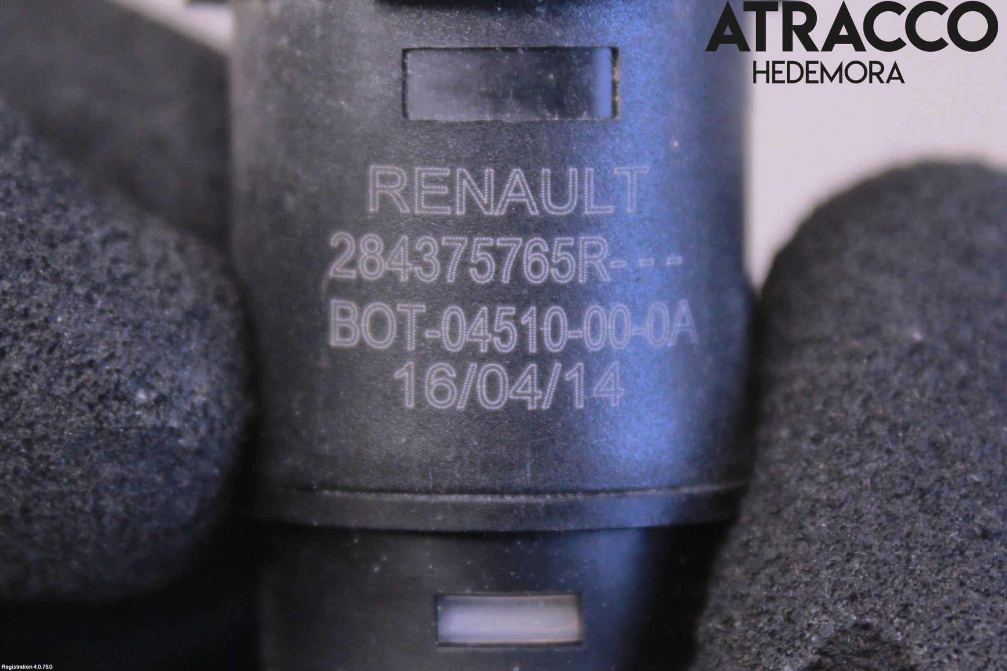 Dacia SANDERO/STEPWAY 13-20 Parkeringshjälp Backsensor