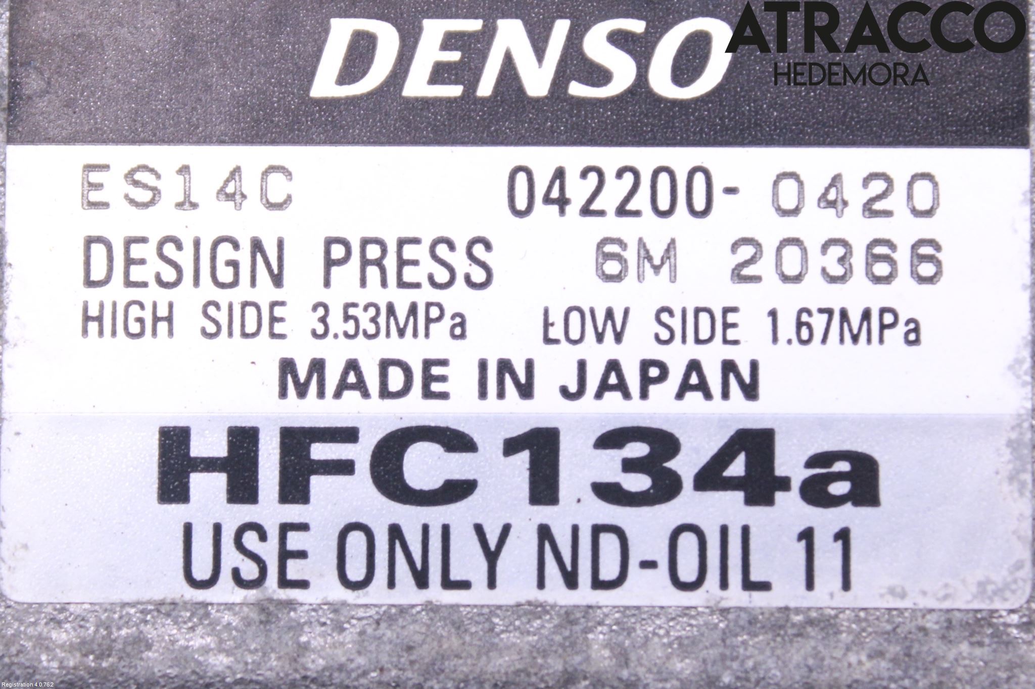 Toyota AURIS 10-12 Ac Kompressor