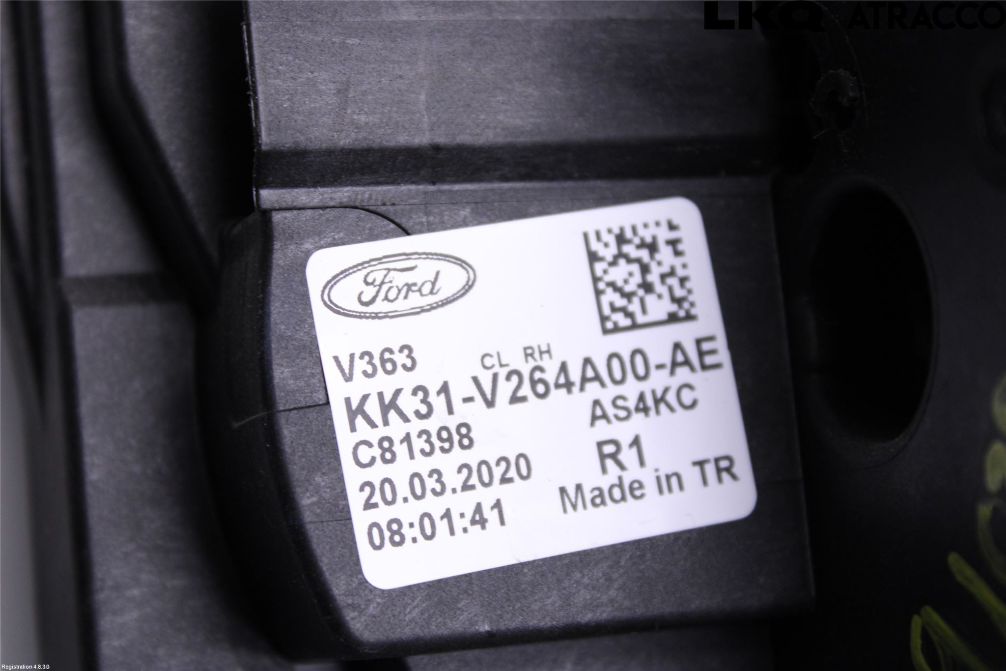 Ford TRANSIT SKÅP/BUSS 14-22 Låskista-Dörrlås