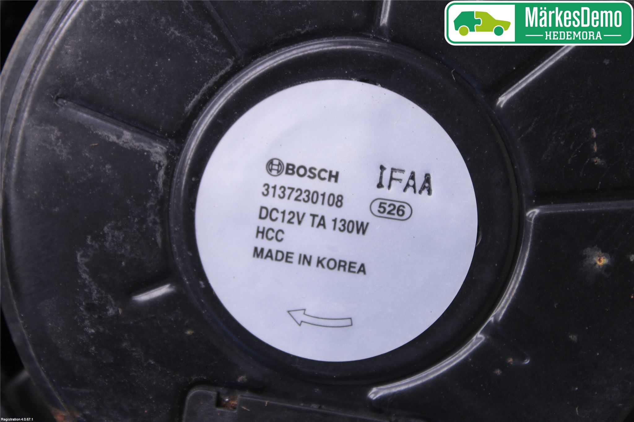 Kia PICANTO 12-17 Kylfläkt El