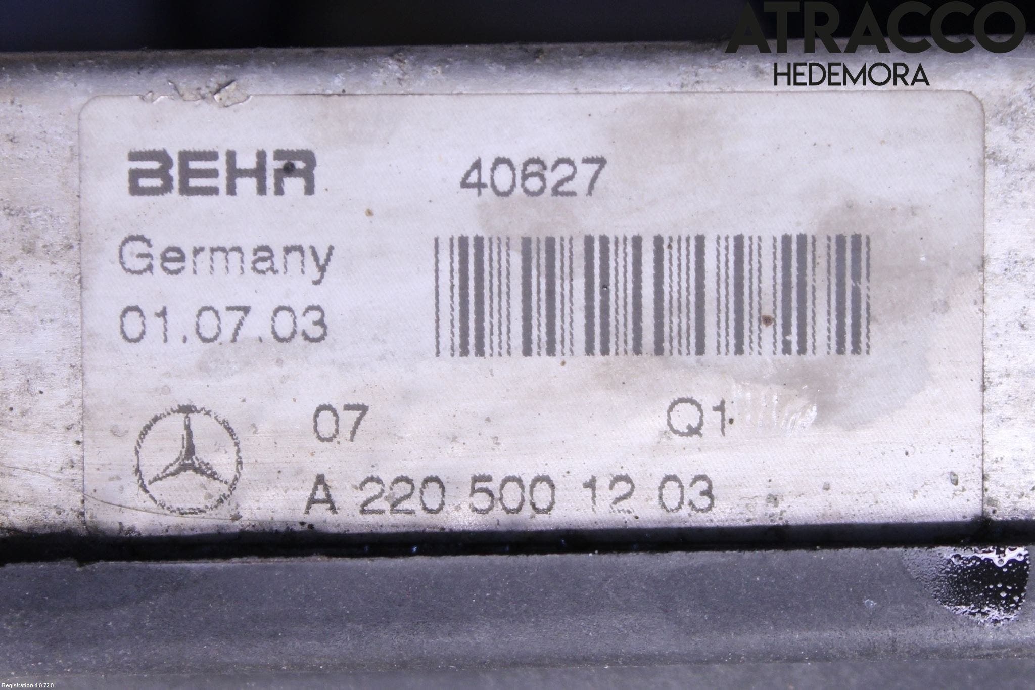 Mercedes-Benz MB S-KLASS (W220) 99-05 Kylare Aut