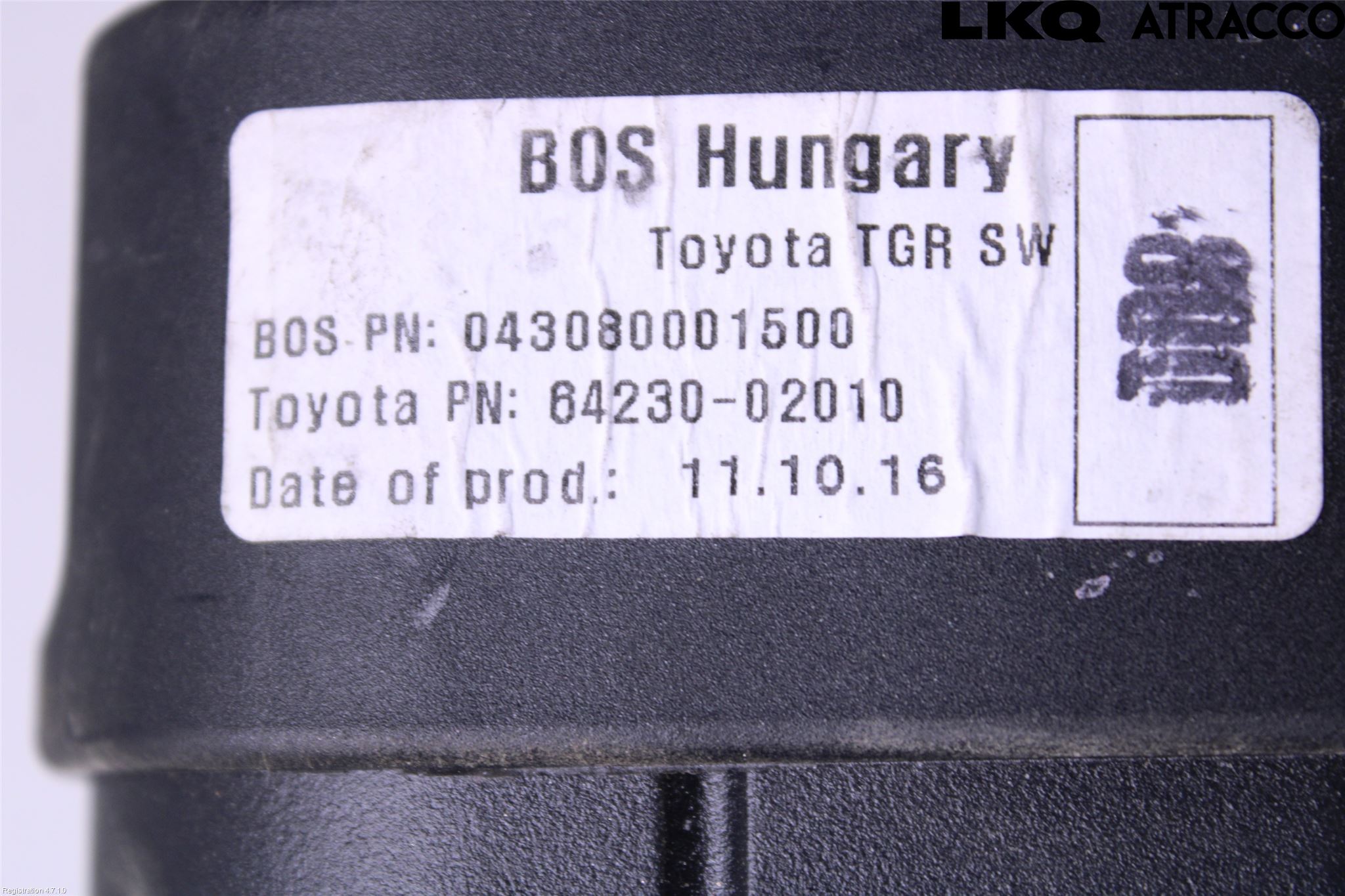 Toyota AURIS 13-19 Lastnät