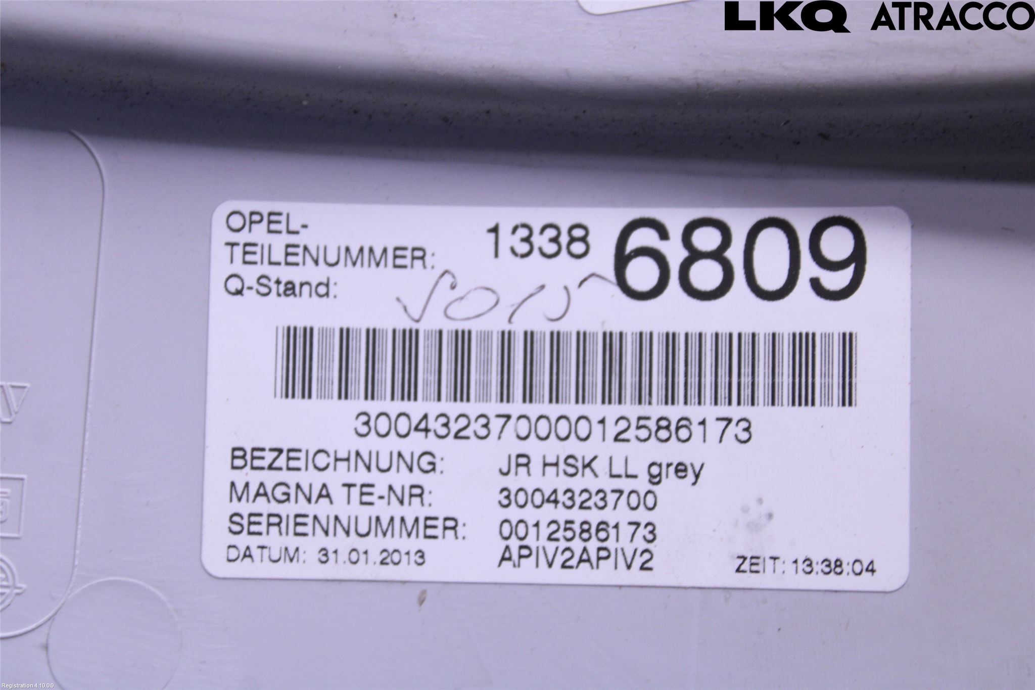 Opel ADAM 13-20 Handskfack