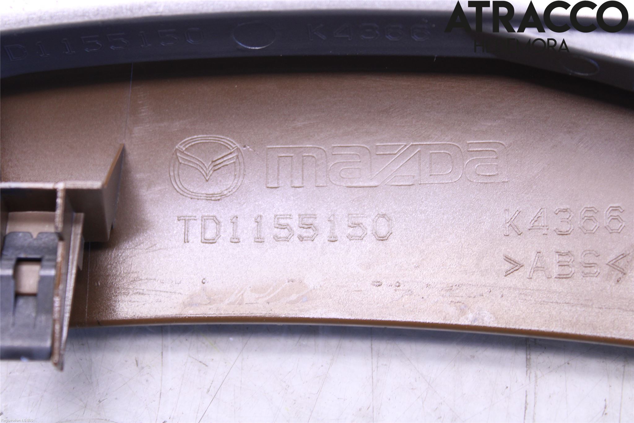 Mazda CX-9 Dörr Dekorlist Fram Hö