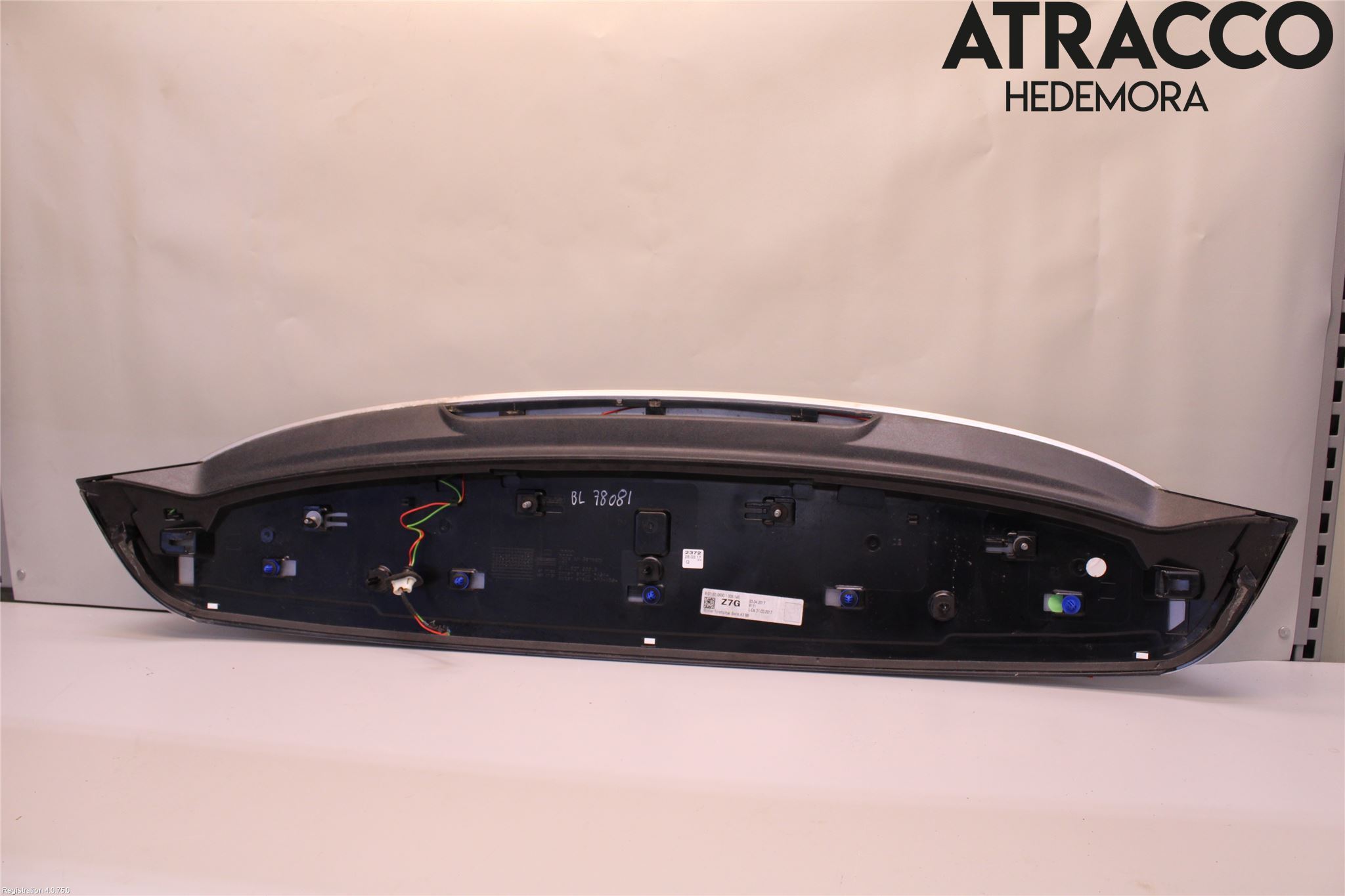 Audi A3/S3 8V 13-20 Spoiler Baklucka