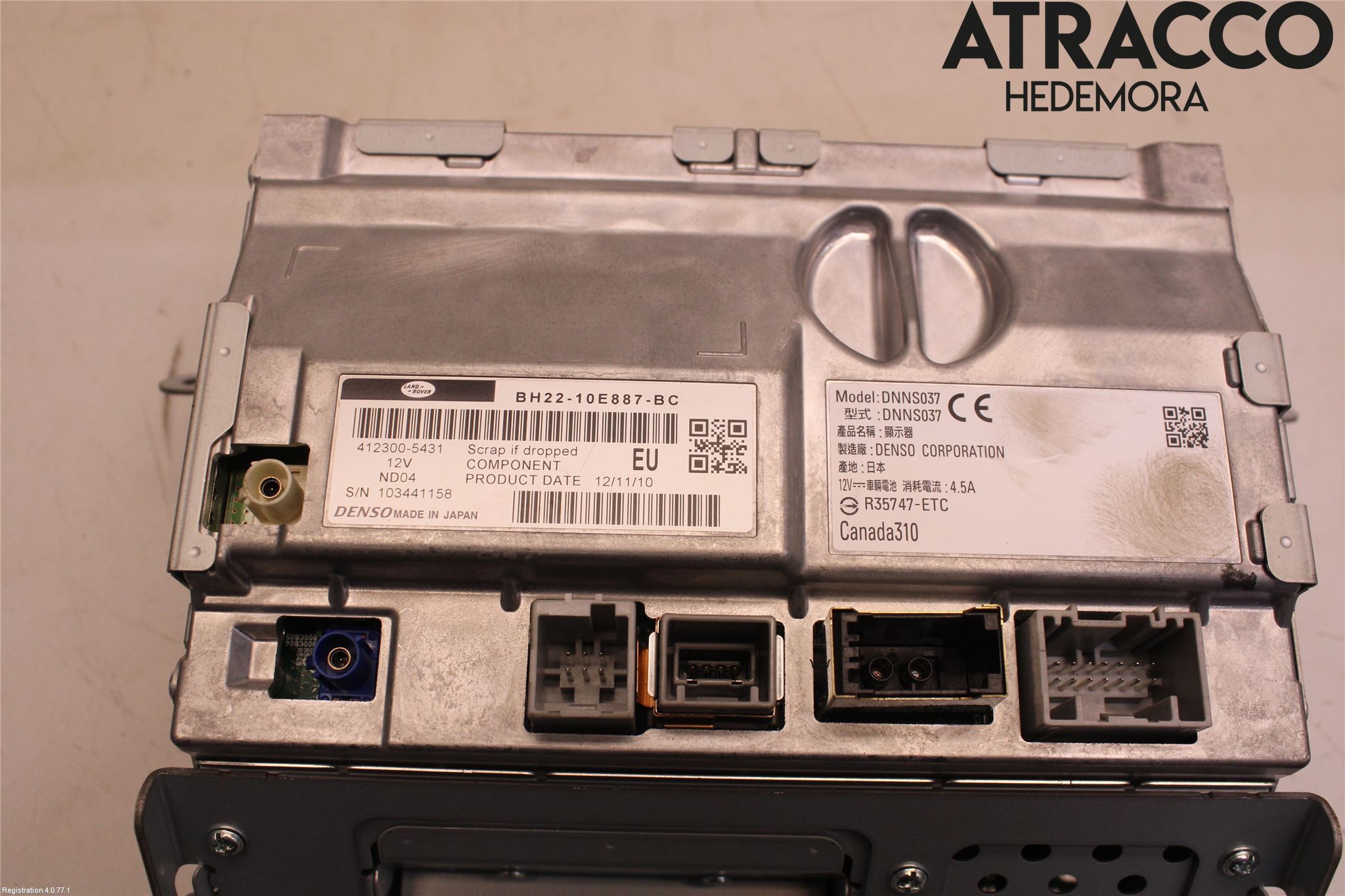 Landrover RANGE ROVER SPORT (L320) 10-13 Cd Radio - Multimediapanel