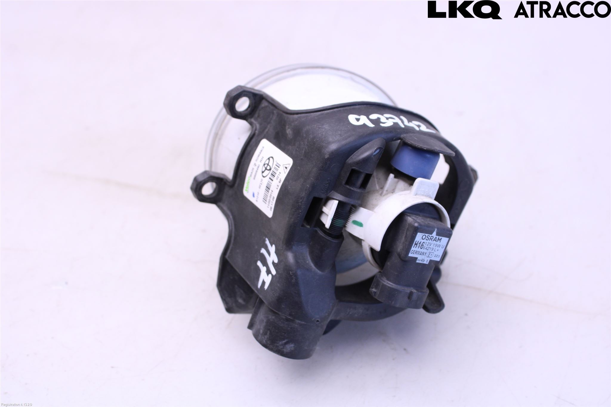 Toyota AURIS 13-19 Dimljus-Varselljus Fram