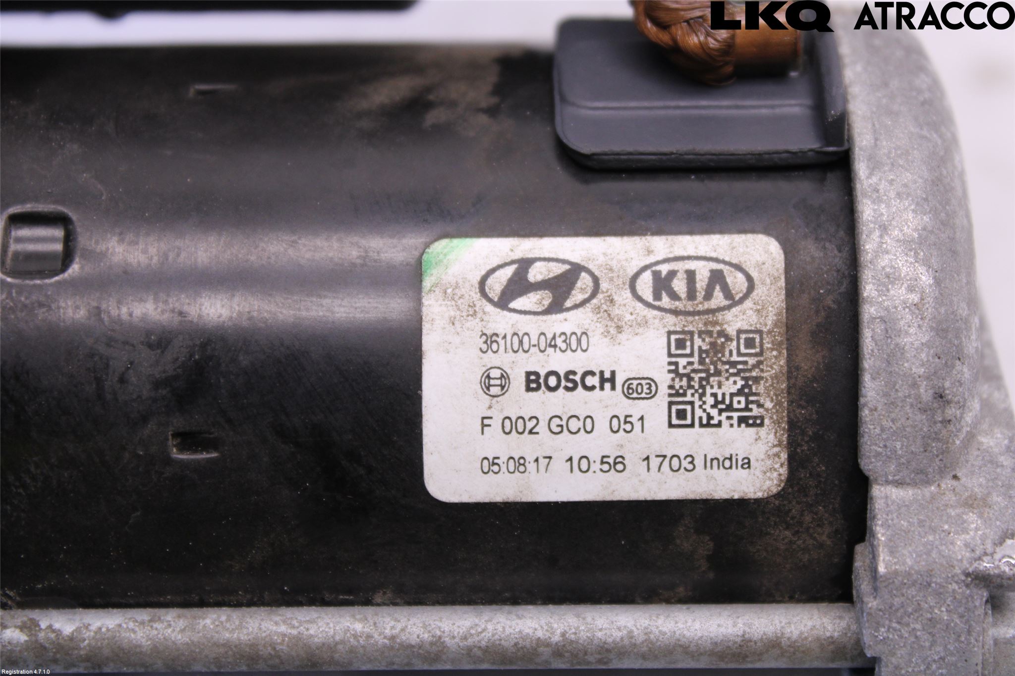 Kia PICANTO 17- Startmotor