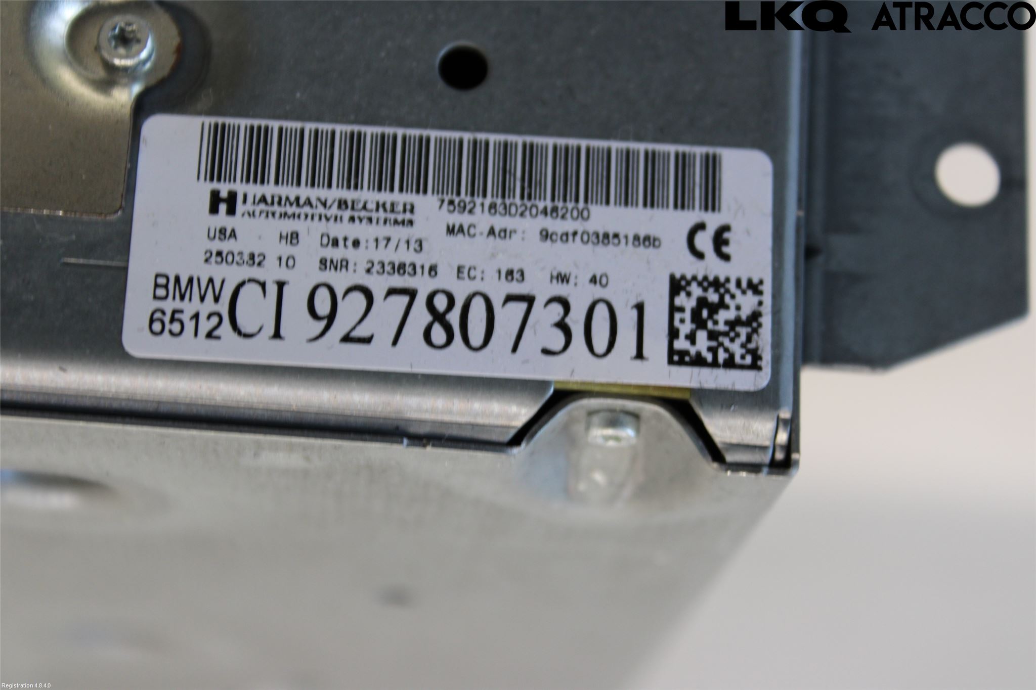 BMW X5 E70 07-13 Cd Radio - Multimediapanel