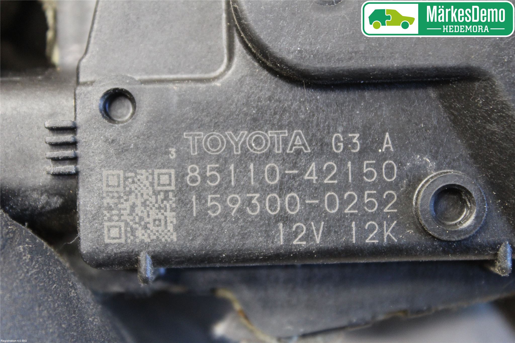 Toyota RAV 4 06-12 Torkarmotor Vindruta