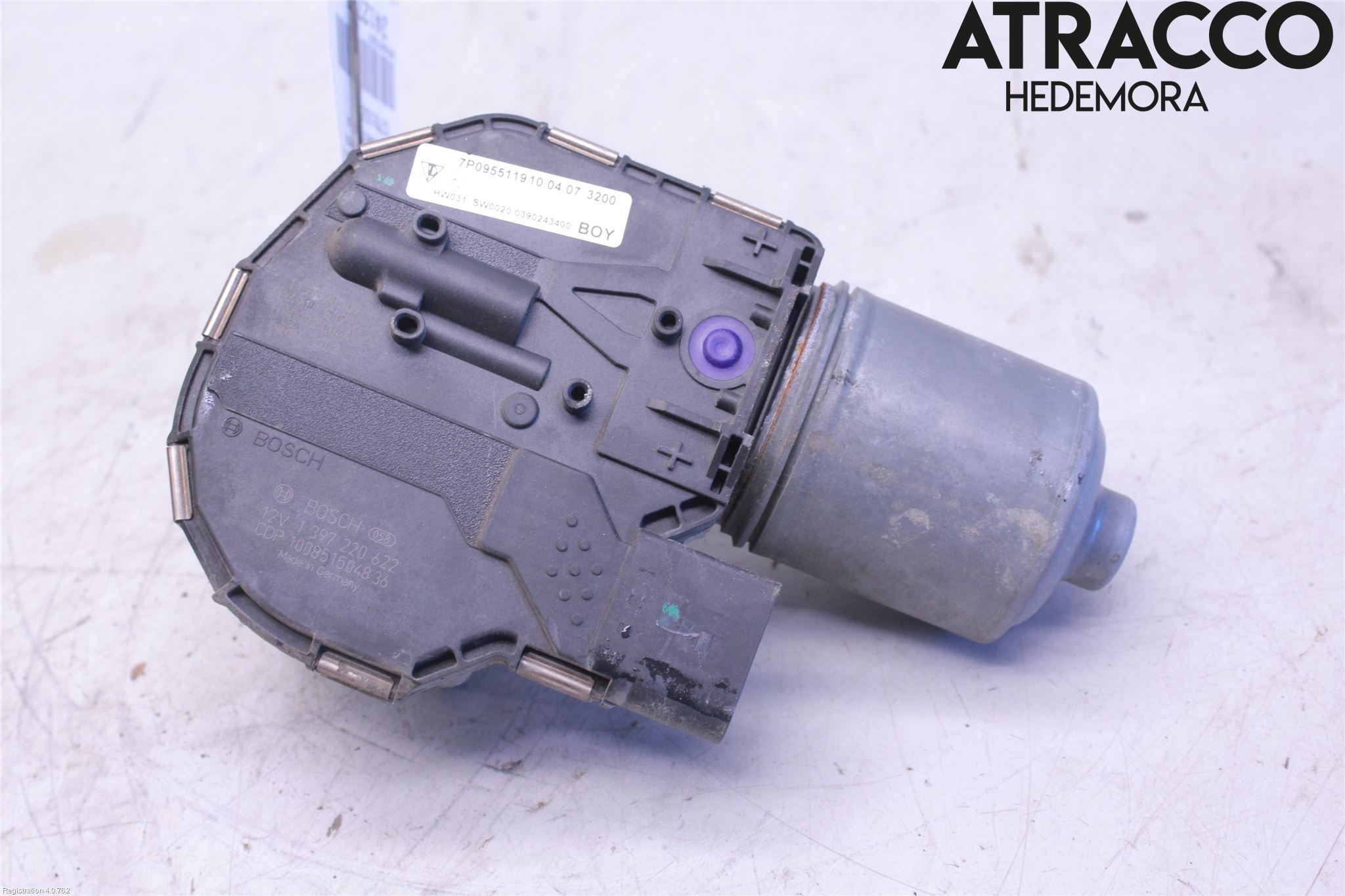 Volkswagen VW TOUAREG 7P 11-18 Torkarmotor Vindruta