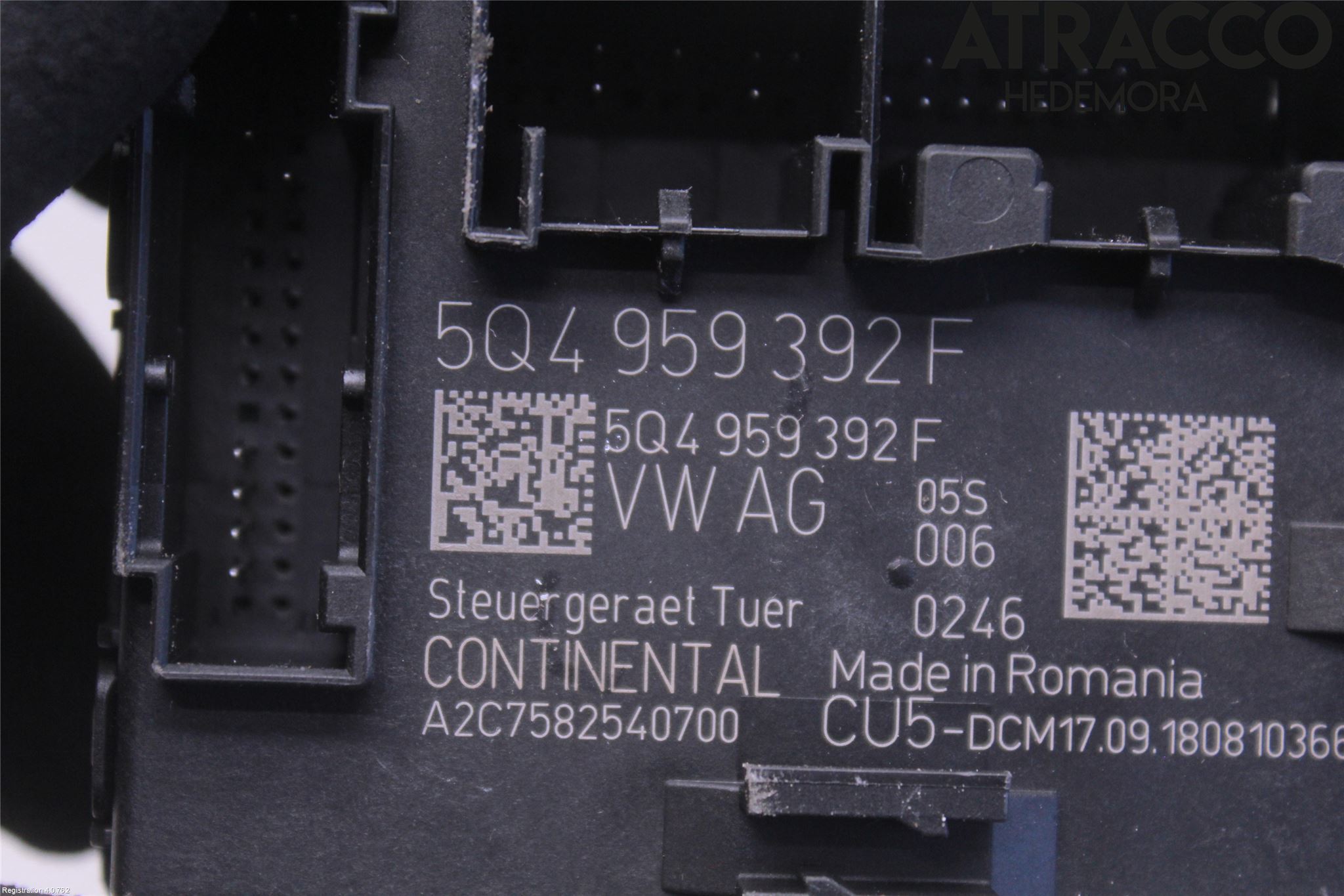 LB MAN Styrenhet Dörr