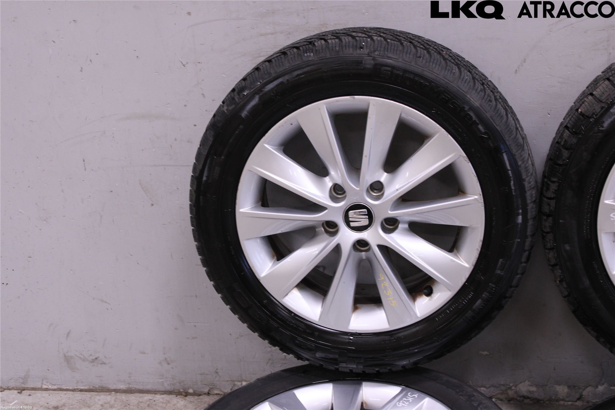 Seat LEON 13-20 Vinterdäck Alumfälg 4St