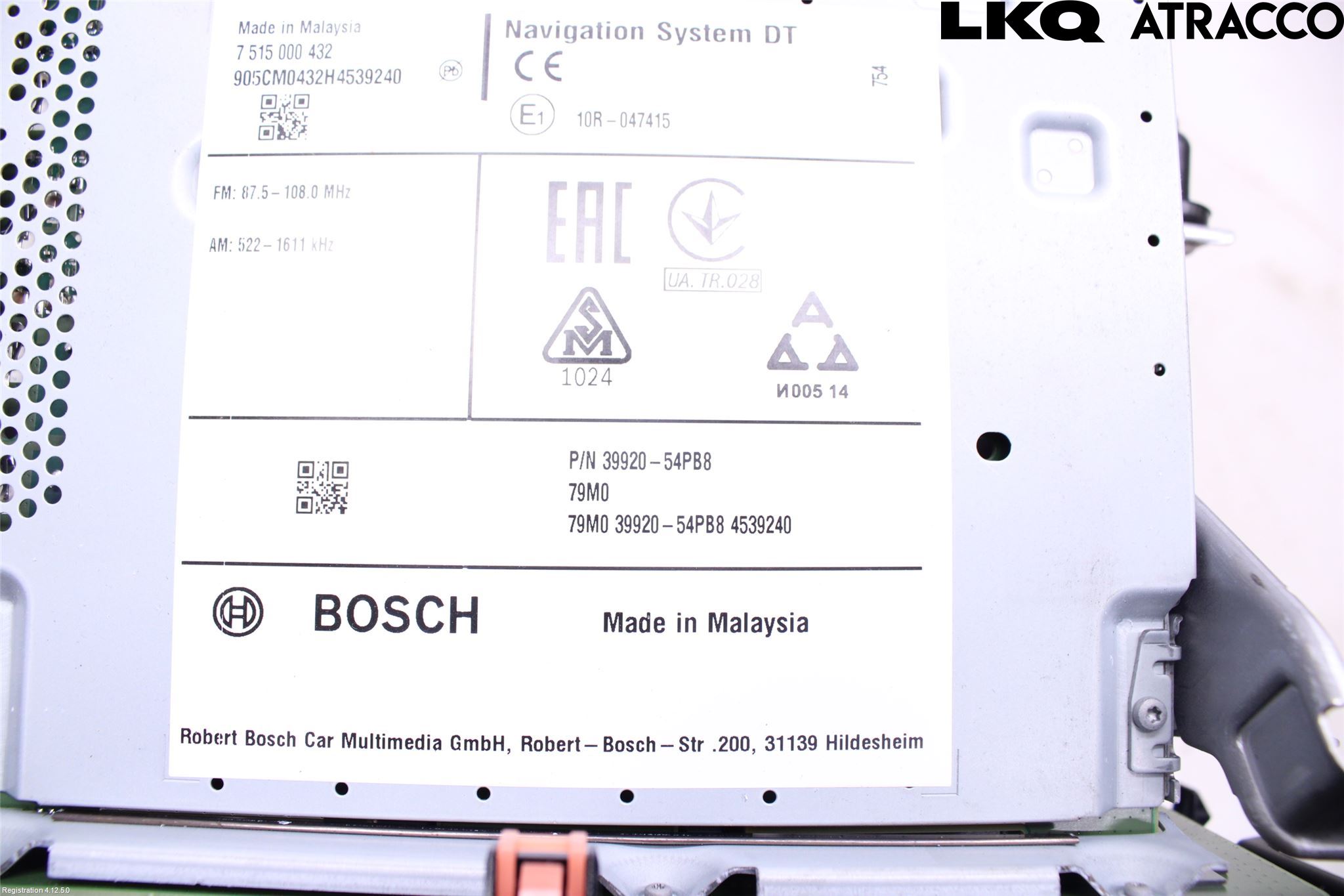 Suzuki VITARA 15- Cd Radio - Multimediapanel