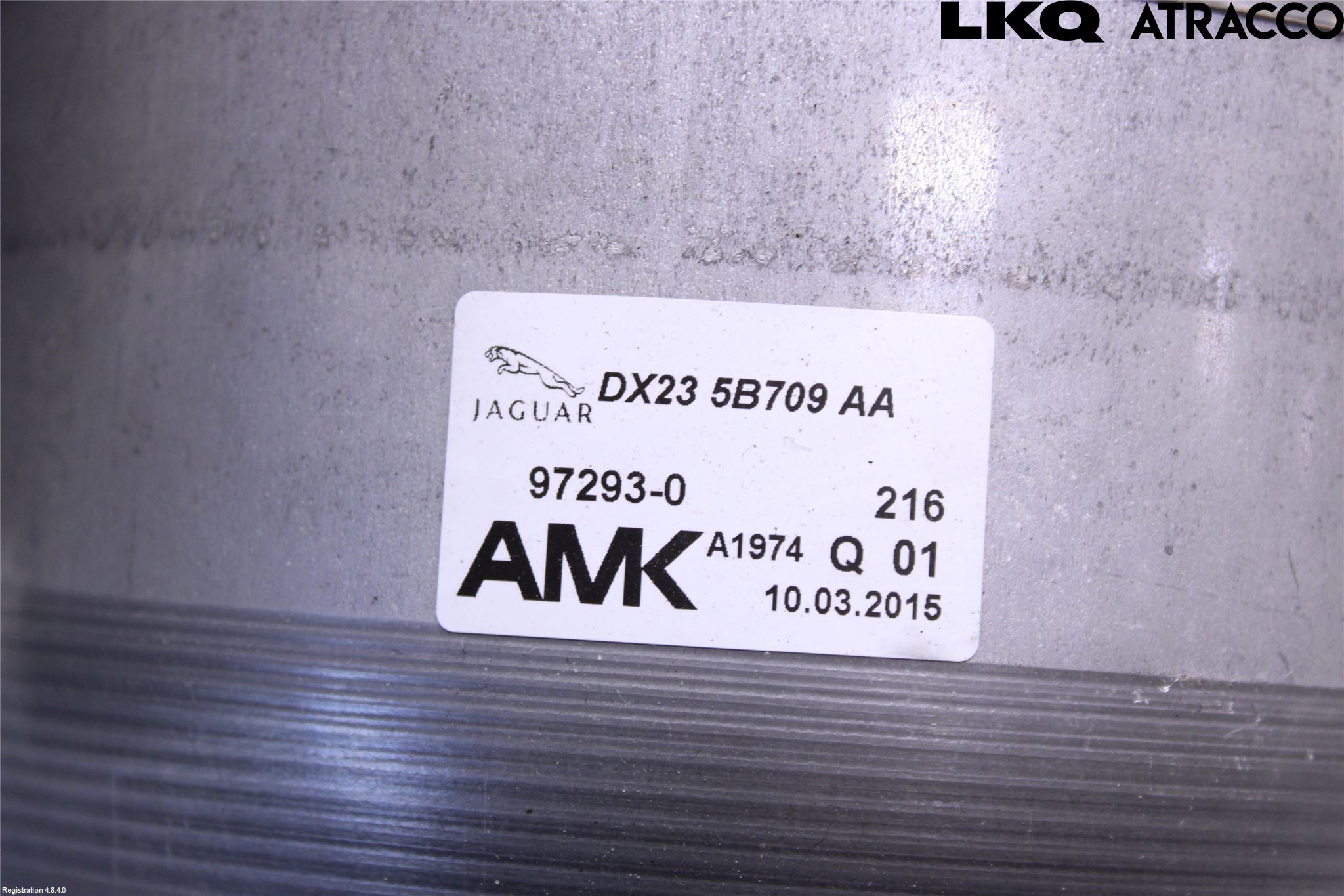 Jaguar XF 08-15 Nivå/Luftförändring Trycktank