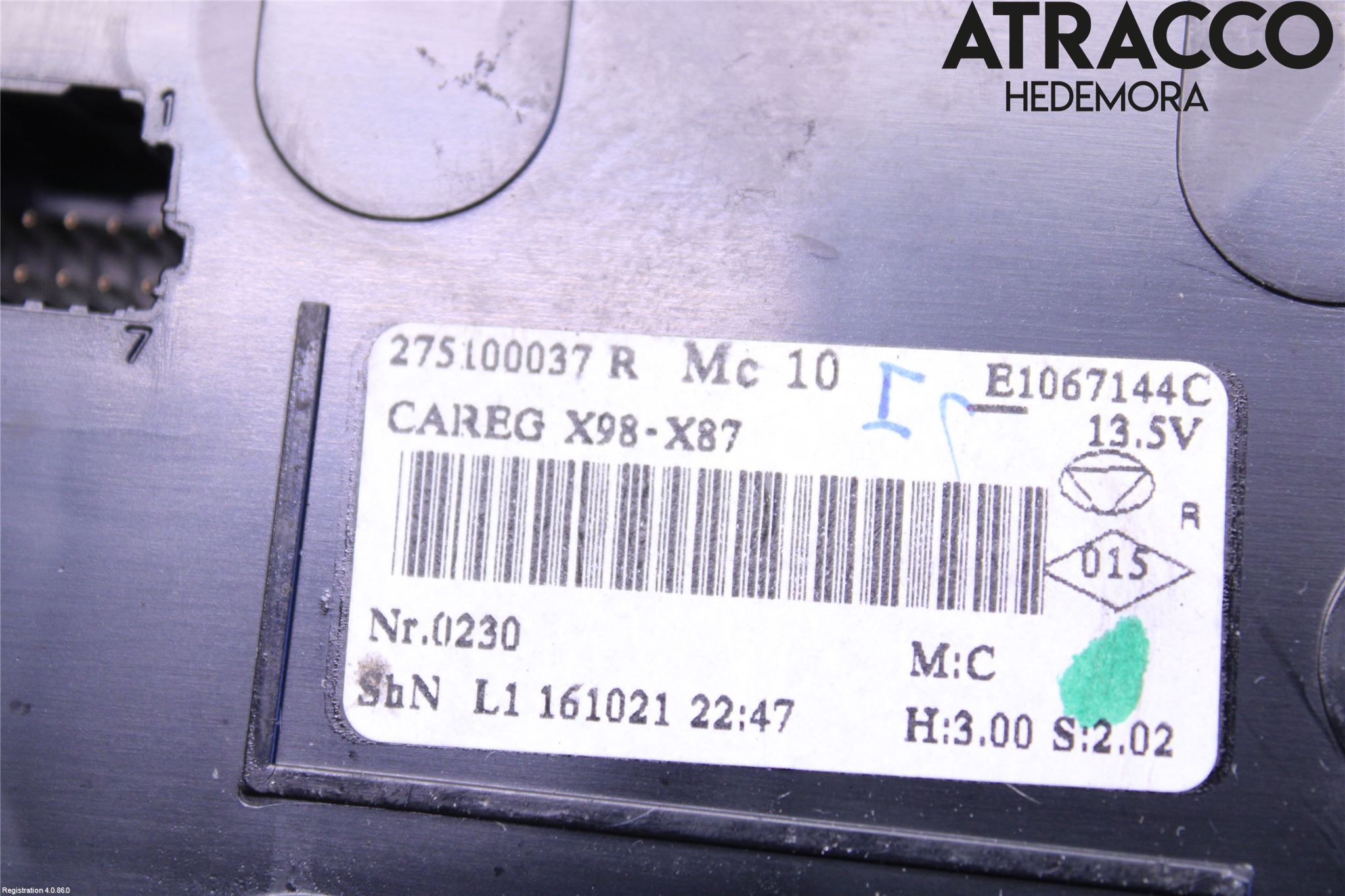 Renault CAPTUR 13-19 Ac Styrenhet Ac Manöveren