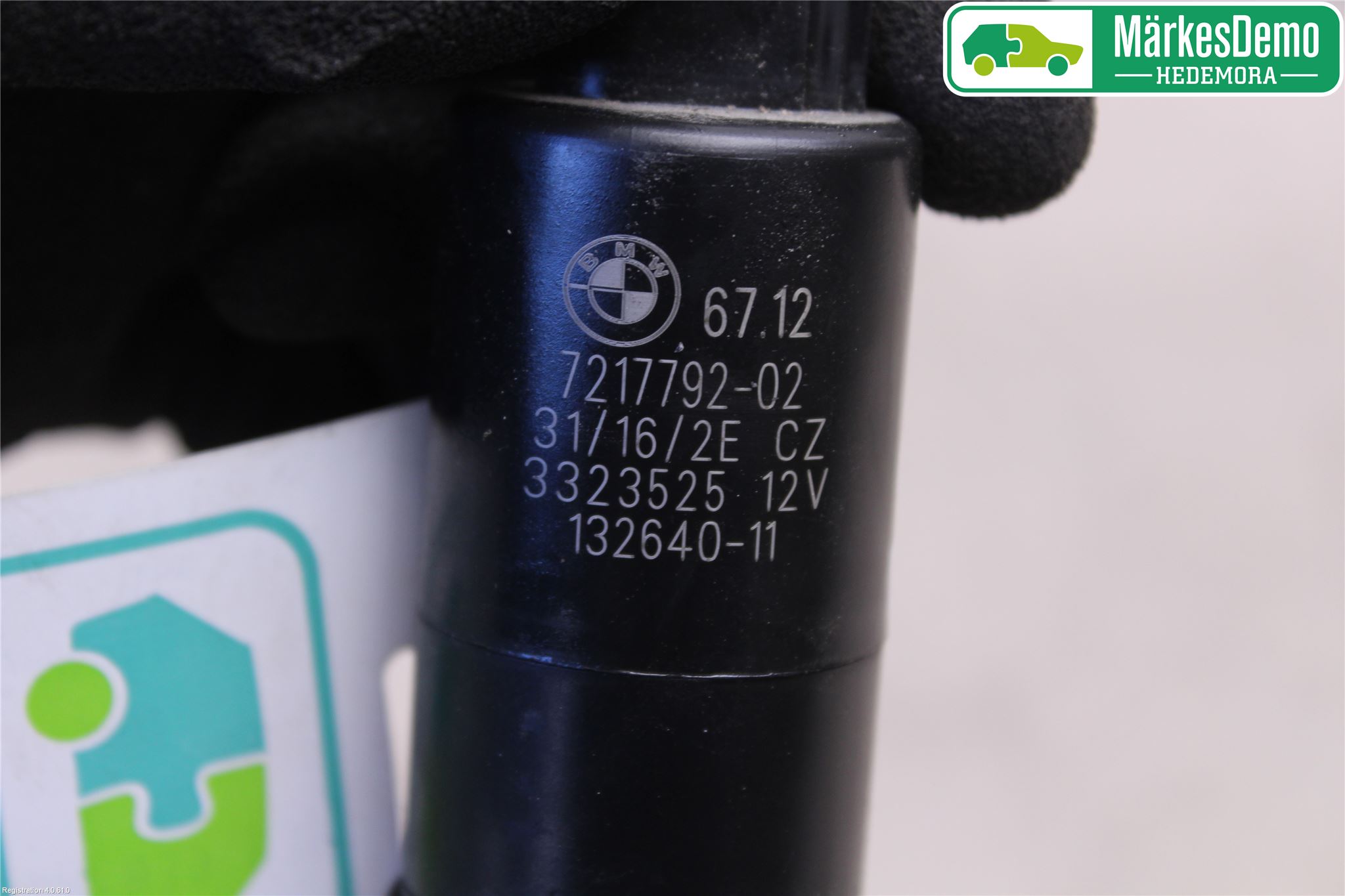 BMW 5 F10/F11/F18 09-17 Spolarpump Högtryck
