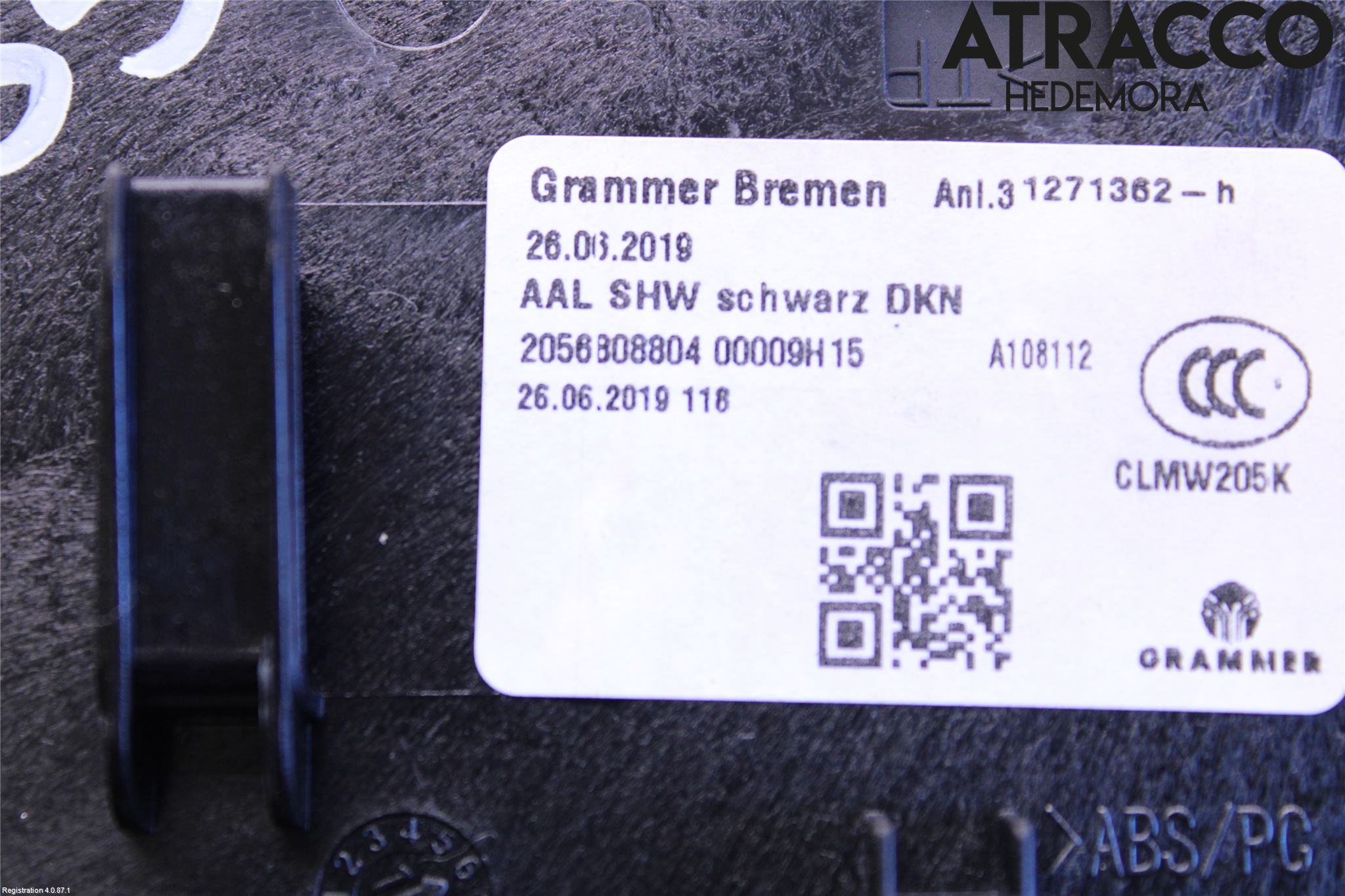 Mercedes-Benz MB C-KLASS (W205) 14-21 Inredning Armstöd