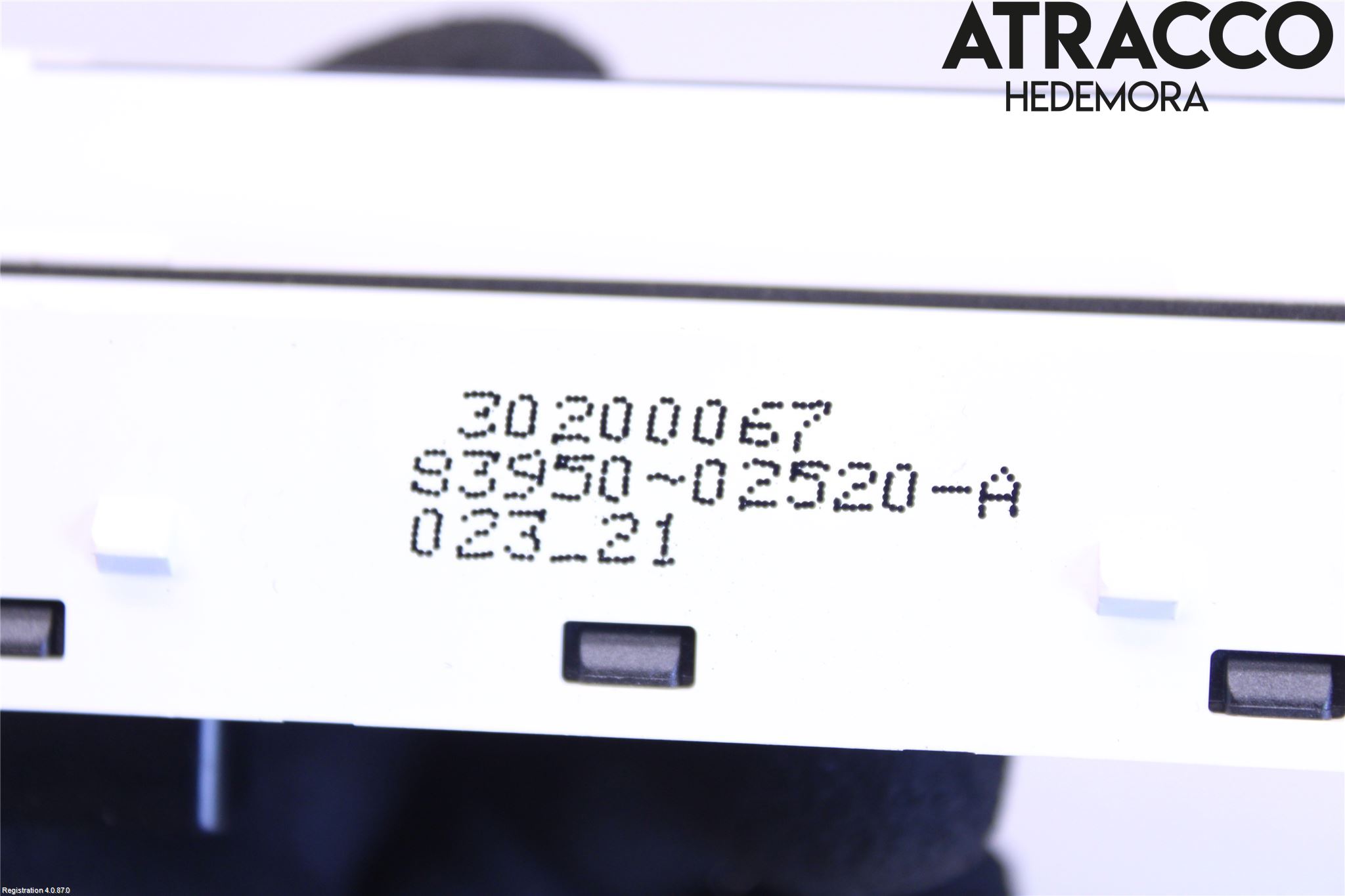 Toyota COROLLA 19- Strömställare Airbag Passagerare