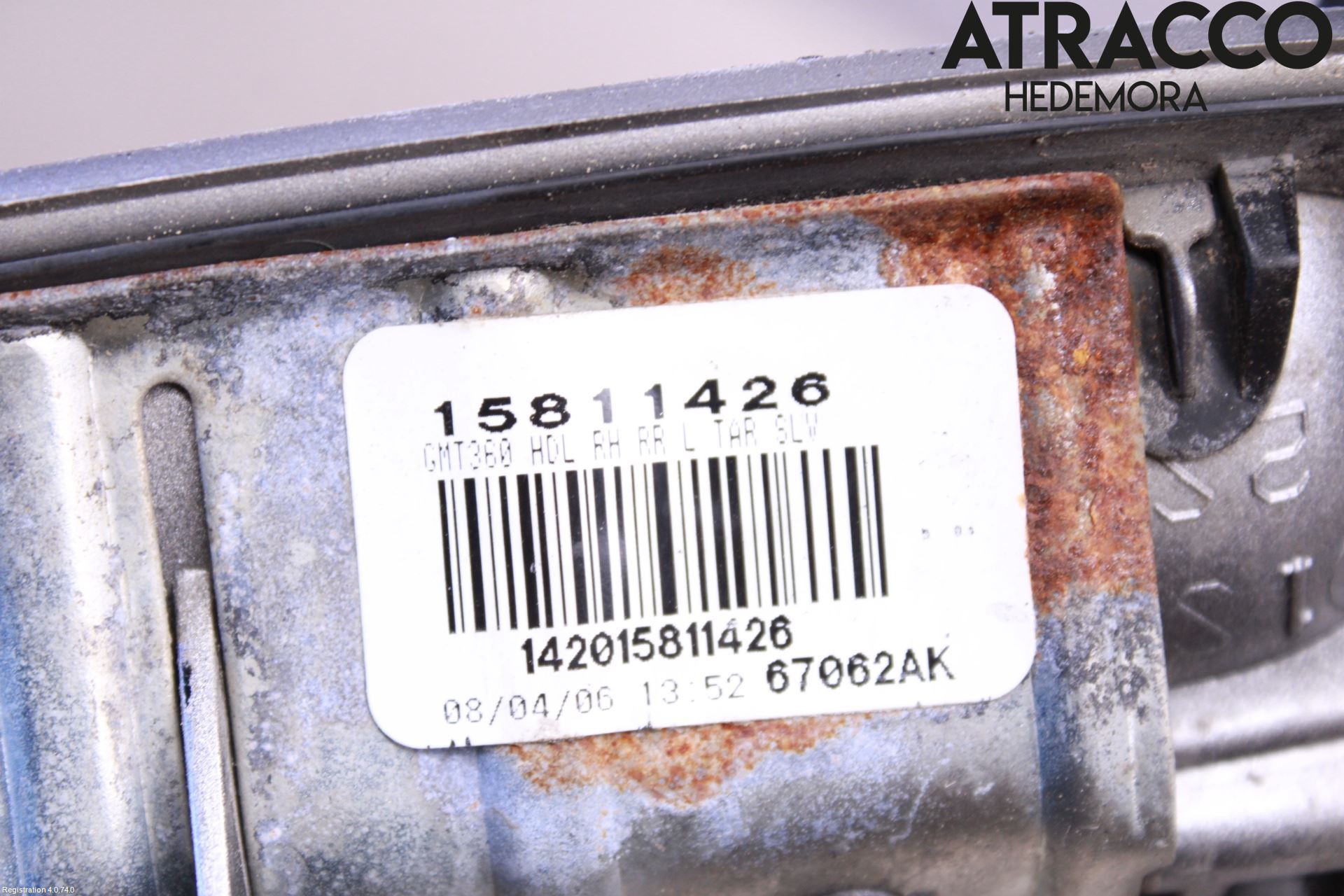 Saab 9-7X Dörrhandtag Yttre Hö