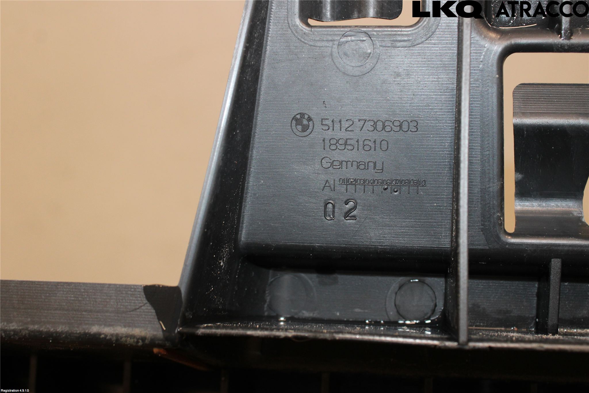 BMW i3 I01 13-22 Stötfångare Deformelement Bak