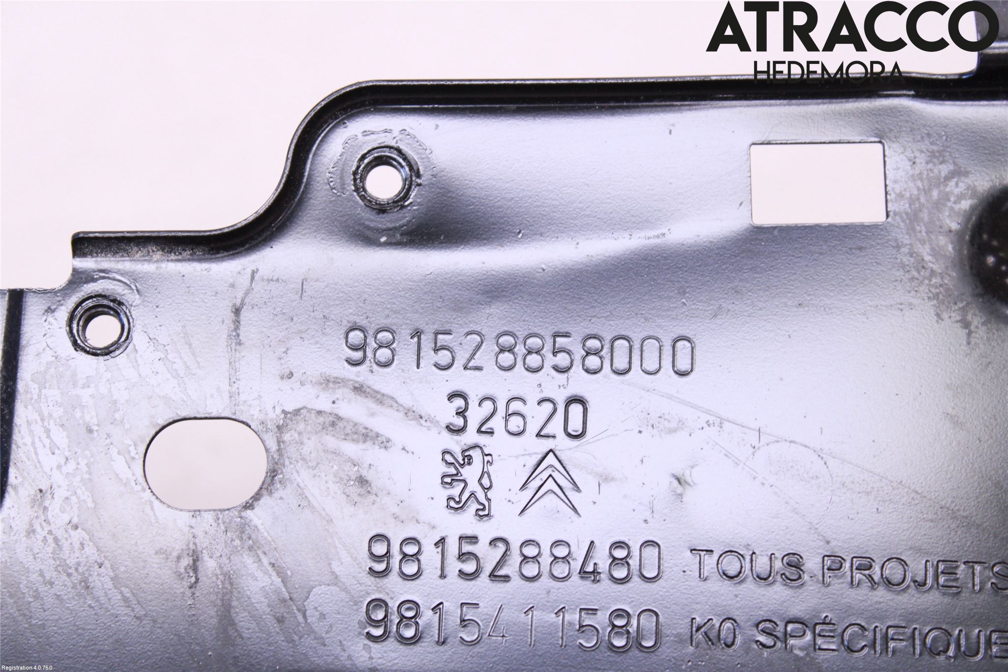 Citroen BERLINGO/E-BERLINGO 19- Batterilåda-Fäste-Hållare