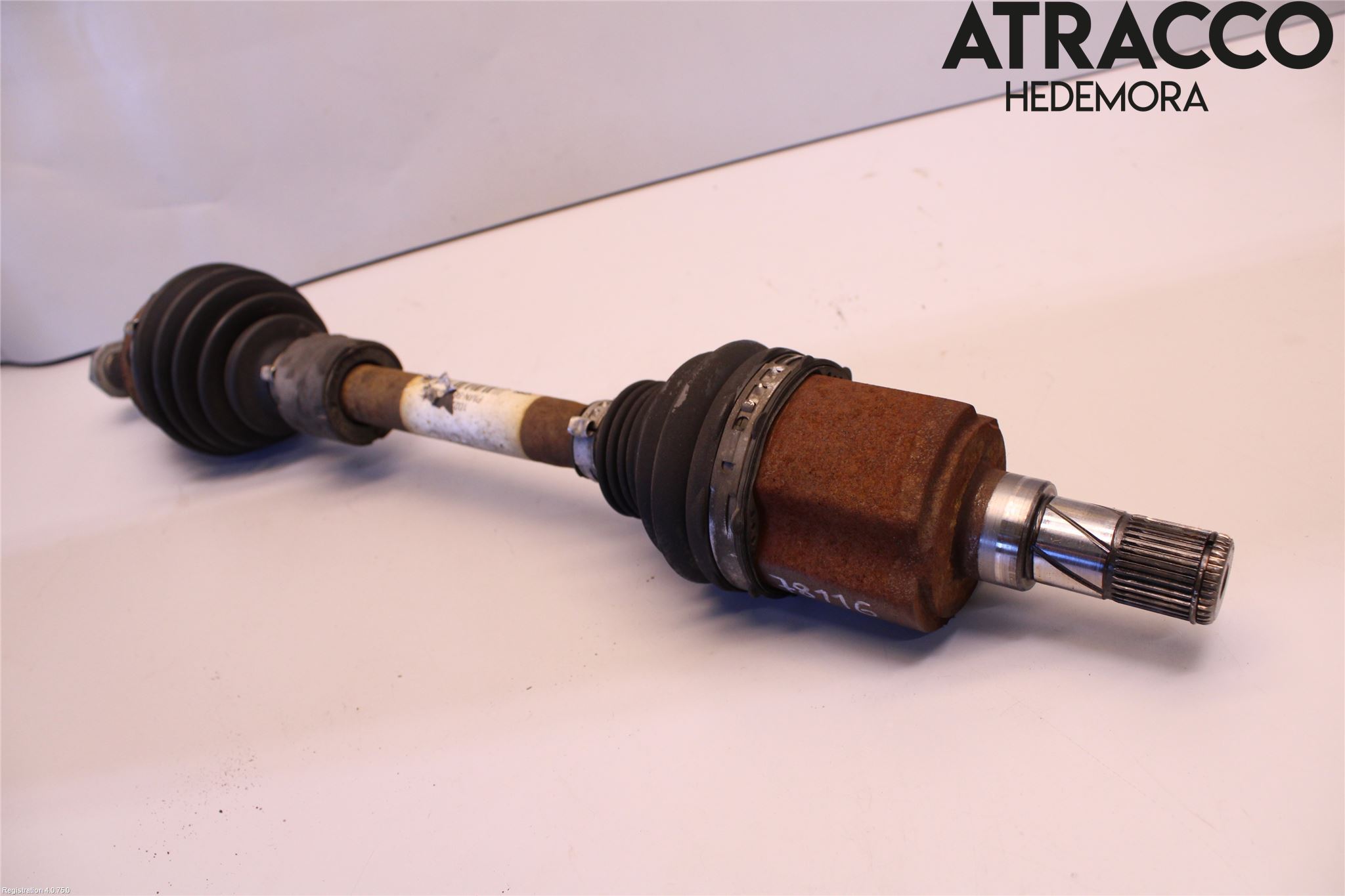 Mini COUPE R56 05-14 Drivaxel Fram Vänster