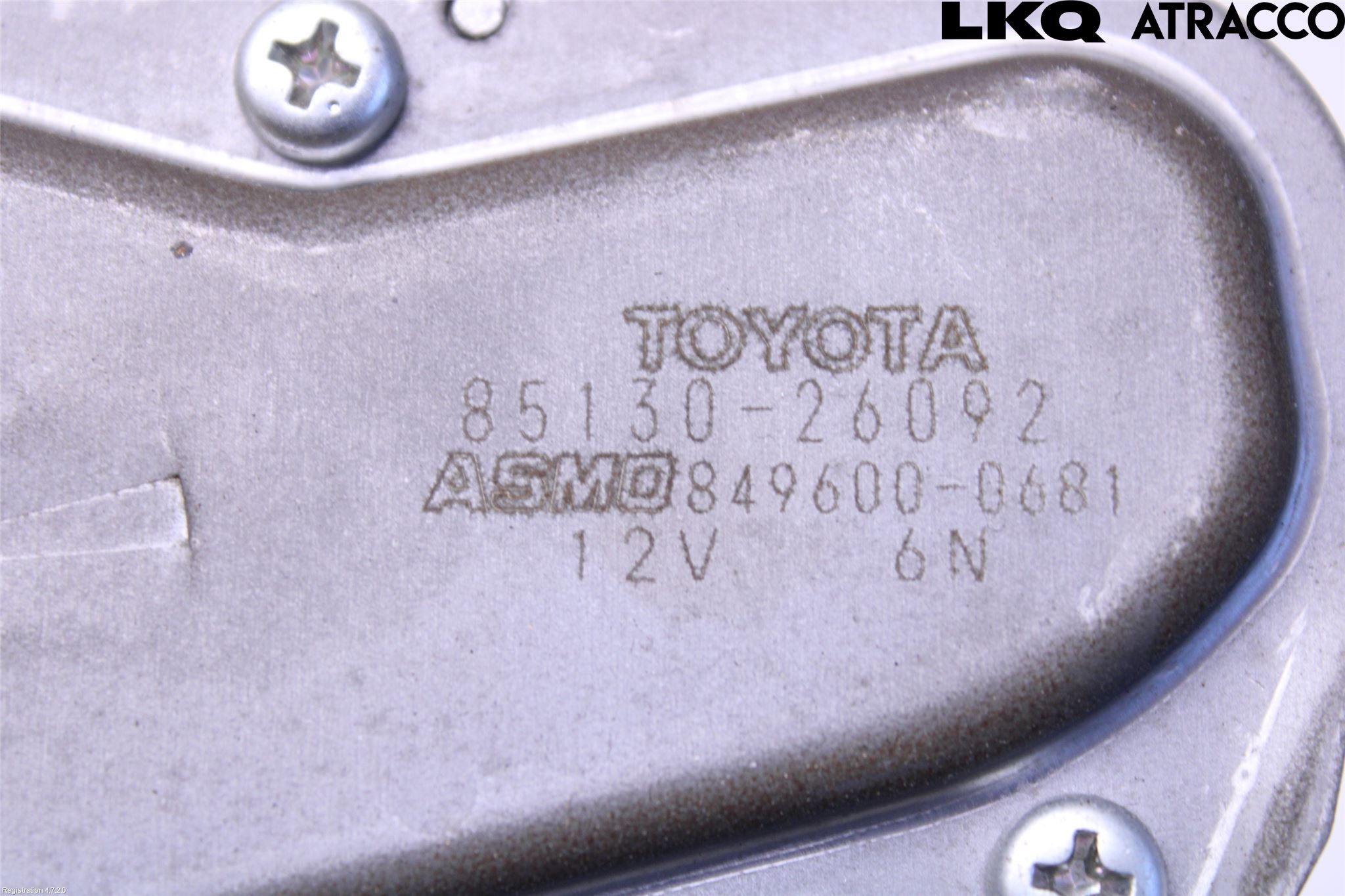 Toyota HI-ACE 06-12 Torkarmotor Baklucka