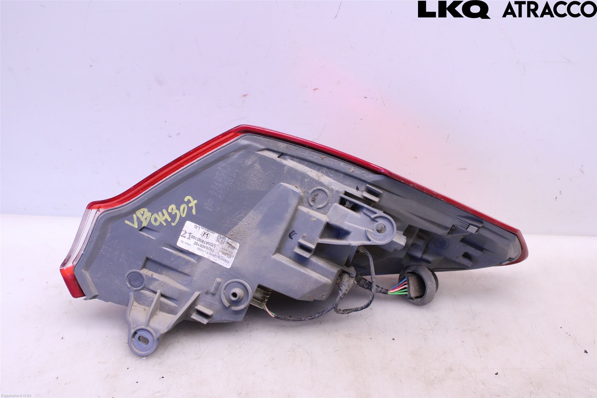 Honda CIVIC 12-16 Bakljus Vänster