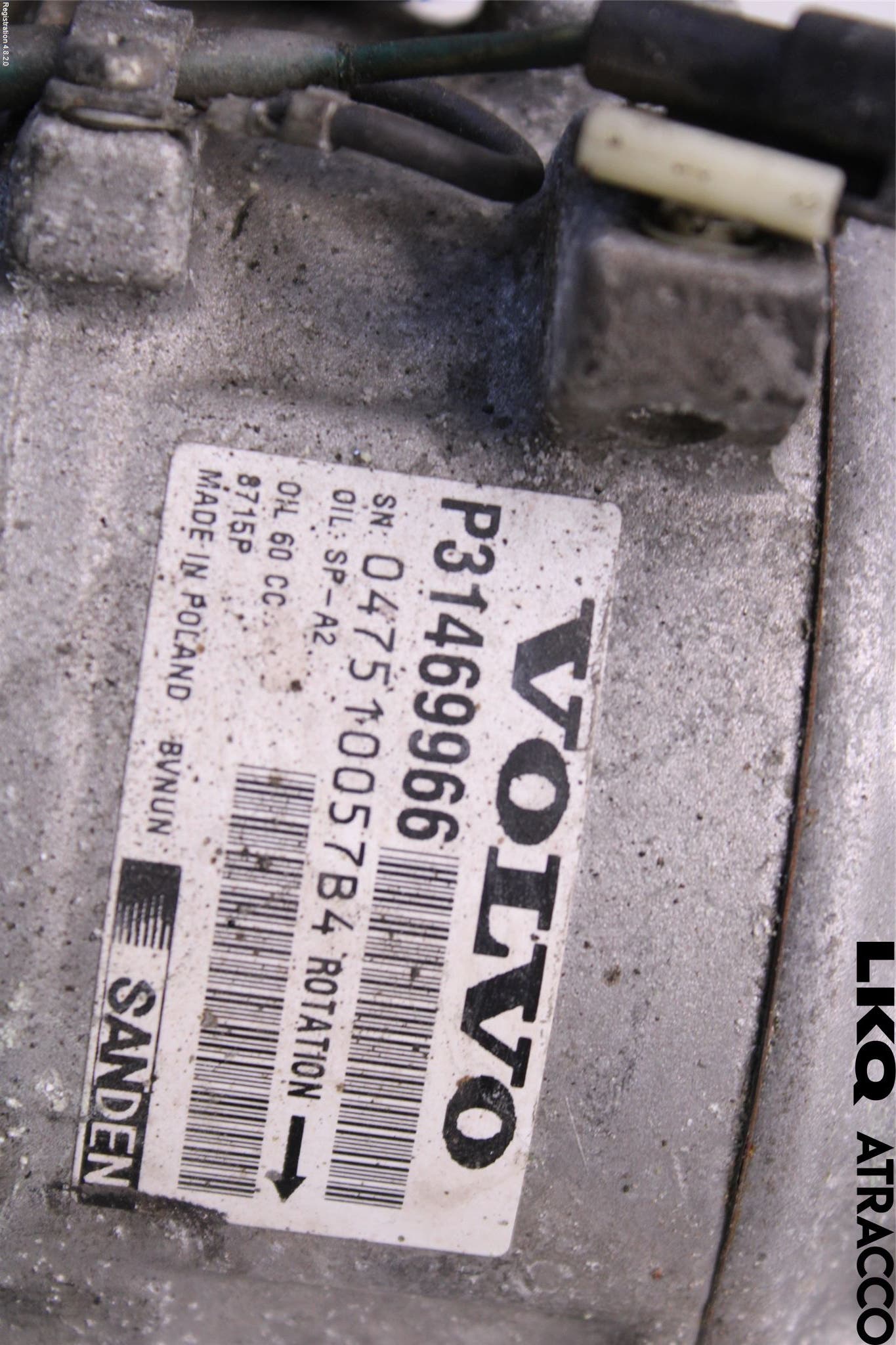 Volvo V40 CROSS COUNTRY 13-19 Ac Kompressor