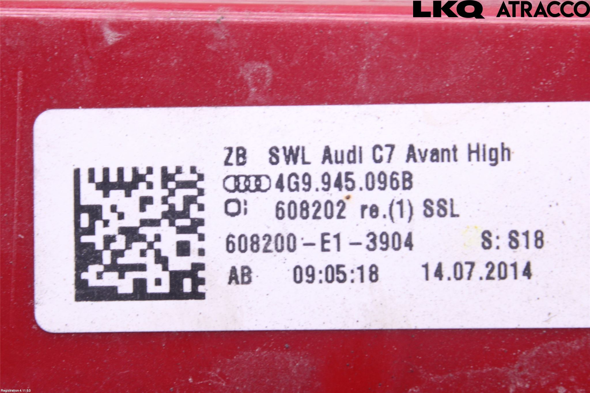 Audi A6/S6 4G 11-18 Bakljus Höger