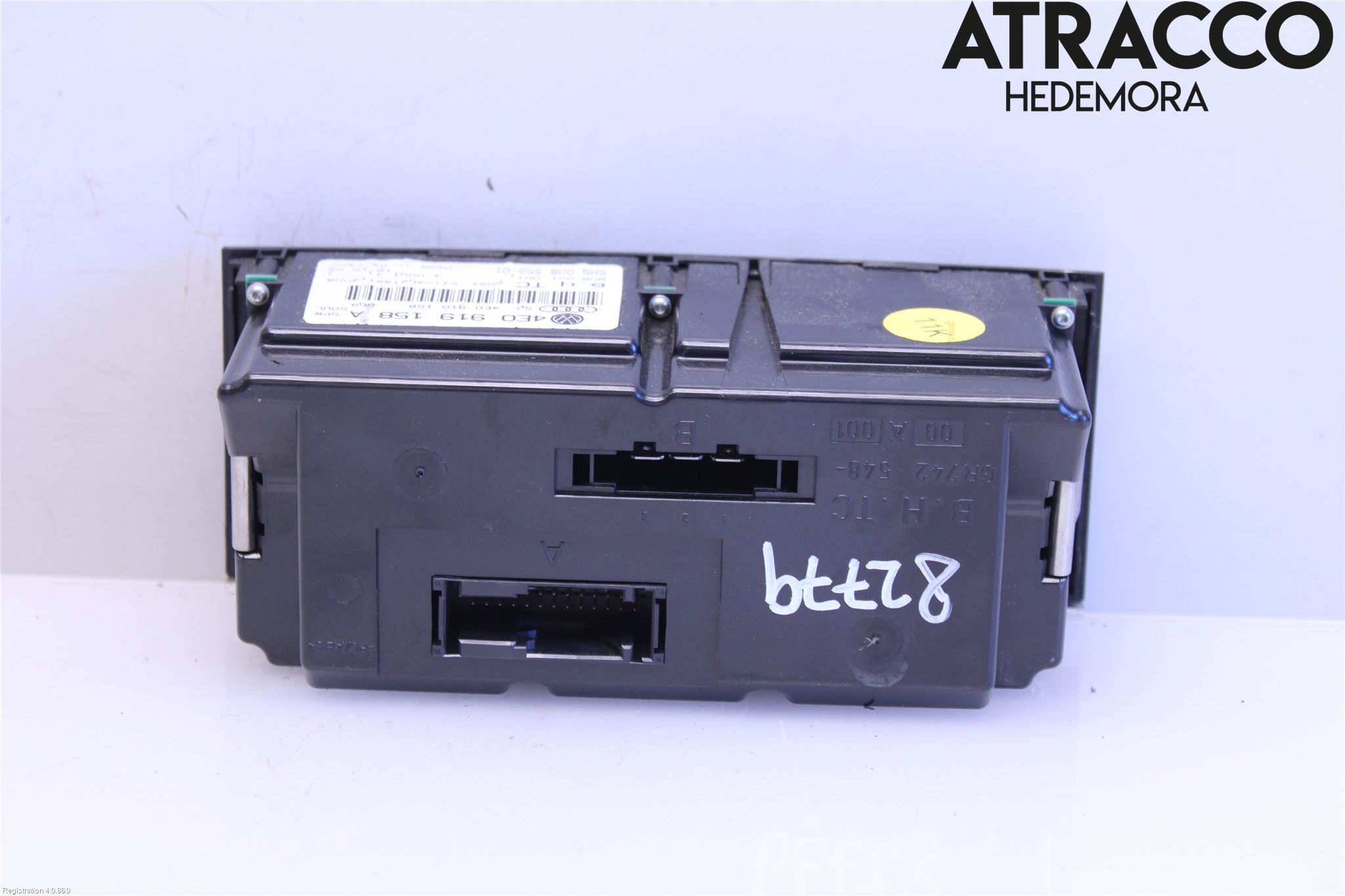 Audi A8/S8 4E  02-09 Ac Styrenhet Ac Manöveren