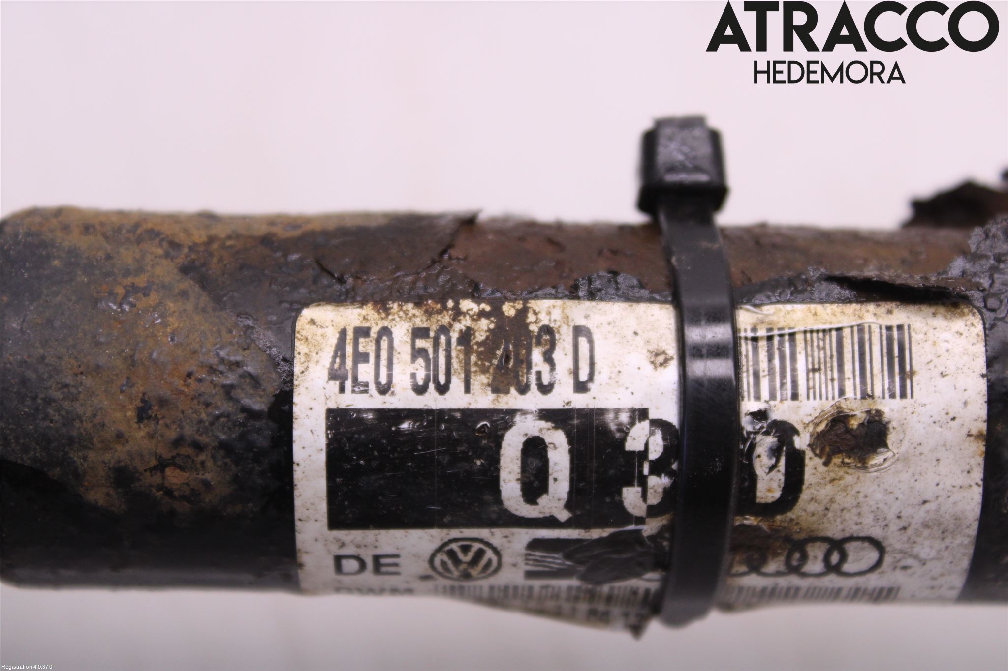 Volkswagen VW PHAETON Drivaxel Bak Vänster