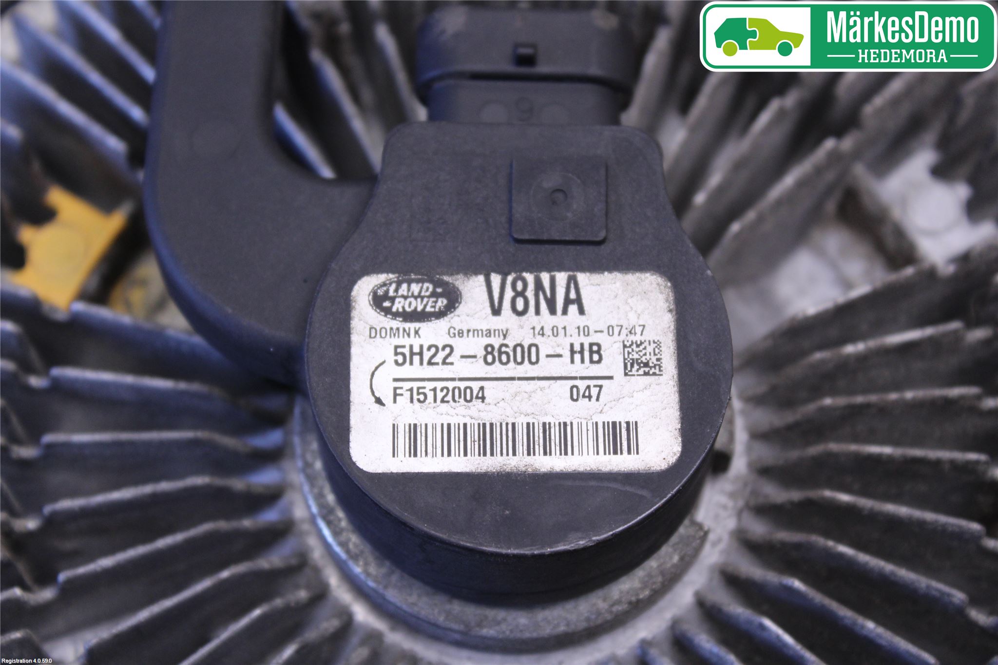 Landrover RANGE ROVER SPORT (L320) 10-13 Viskokoppling