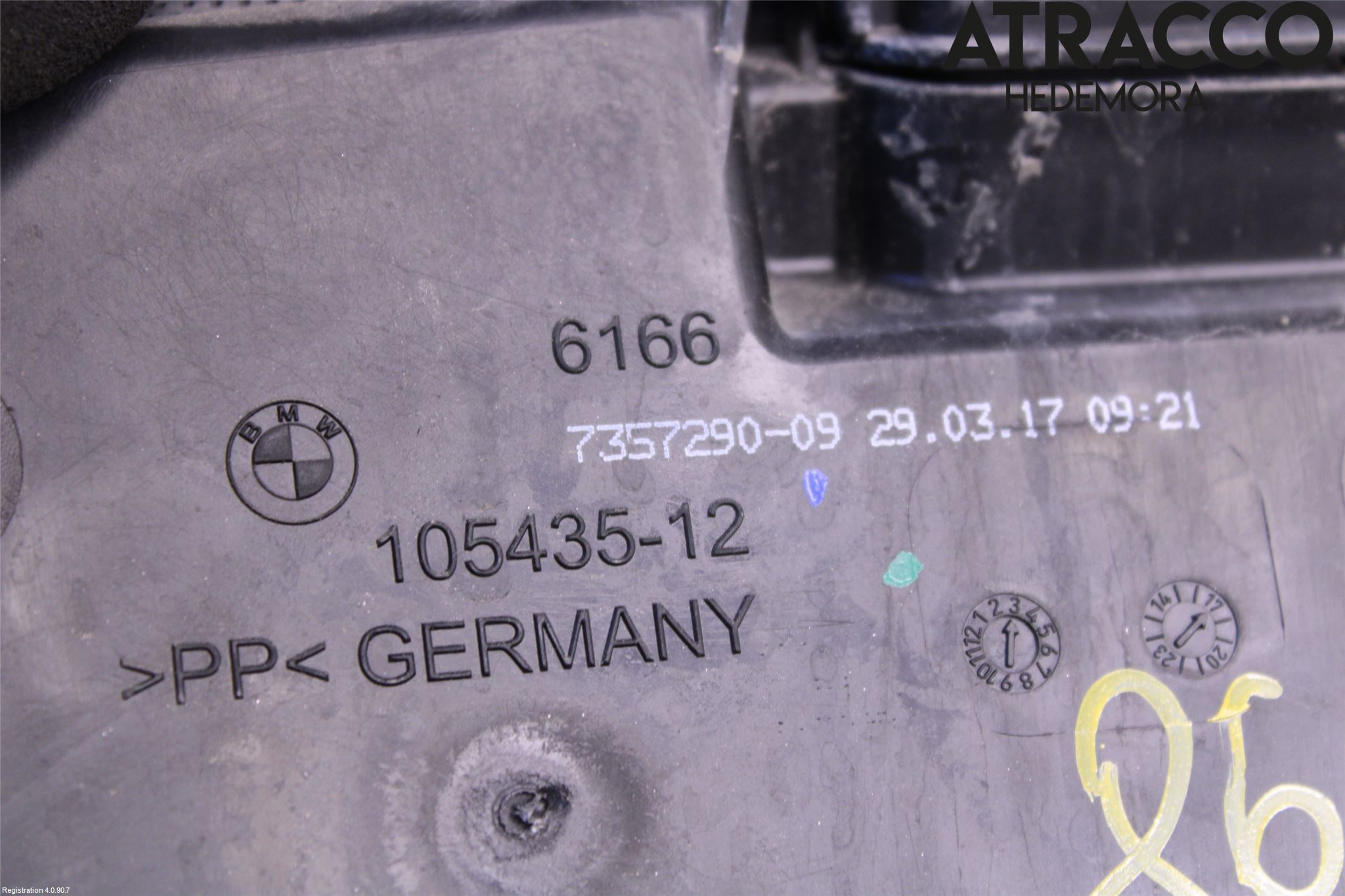 BMW 5 G30/G31/F90 17-23 Spolartank Vindruta