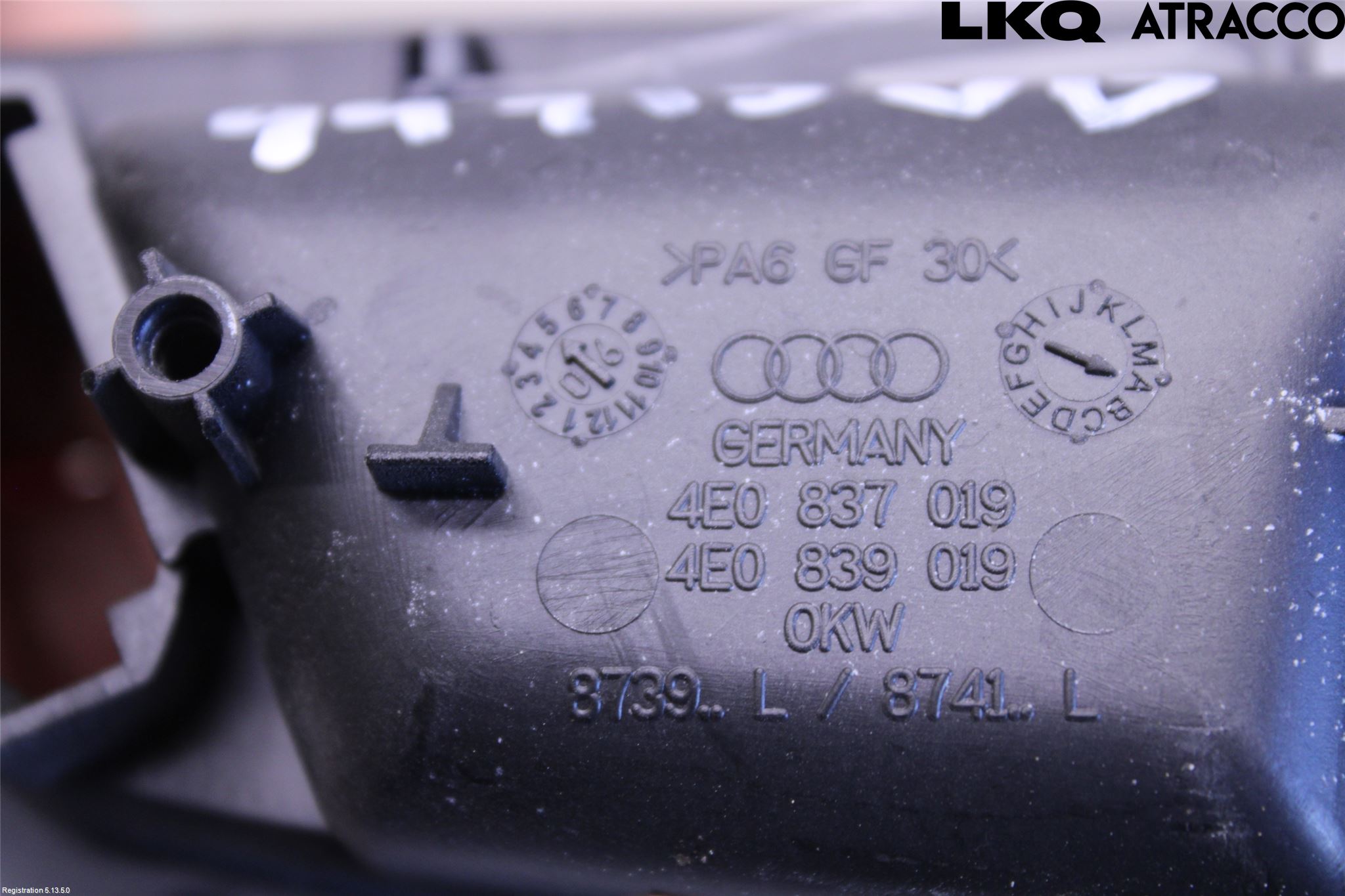 Audi A6/S6     05-11 Dörrhandtag Inre Vä