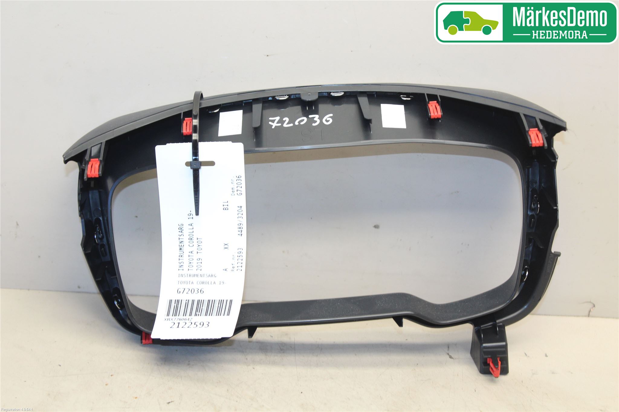 Toyota COROLLA 19- Instrumentsarg