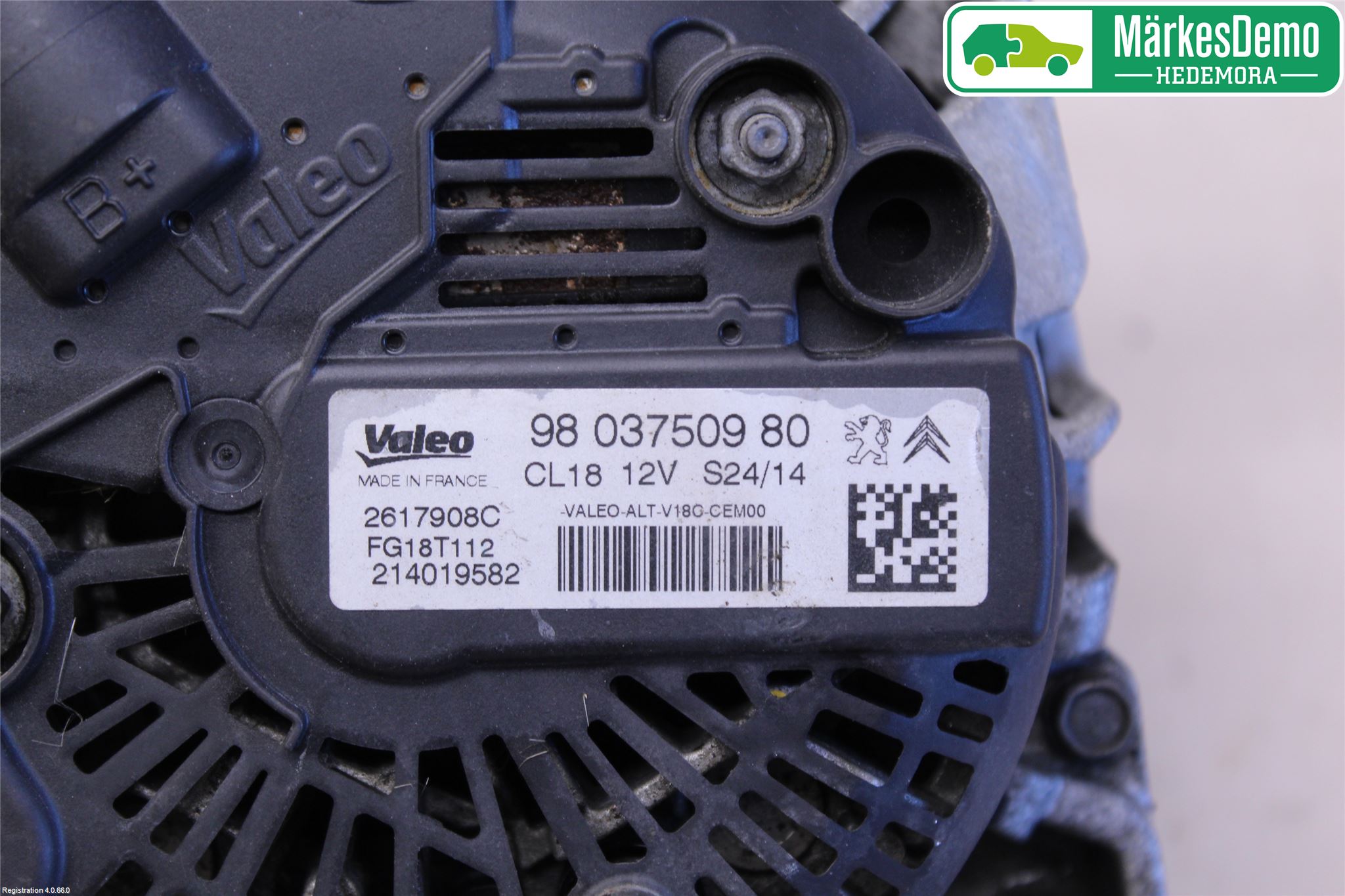 Peugeot 508 11-18 Generator