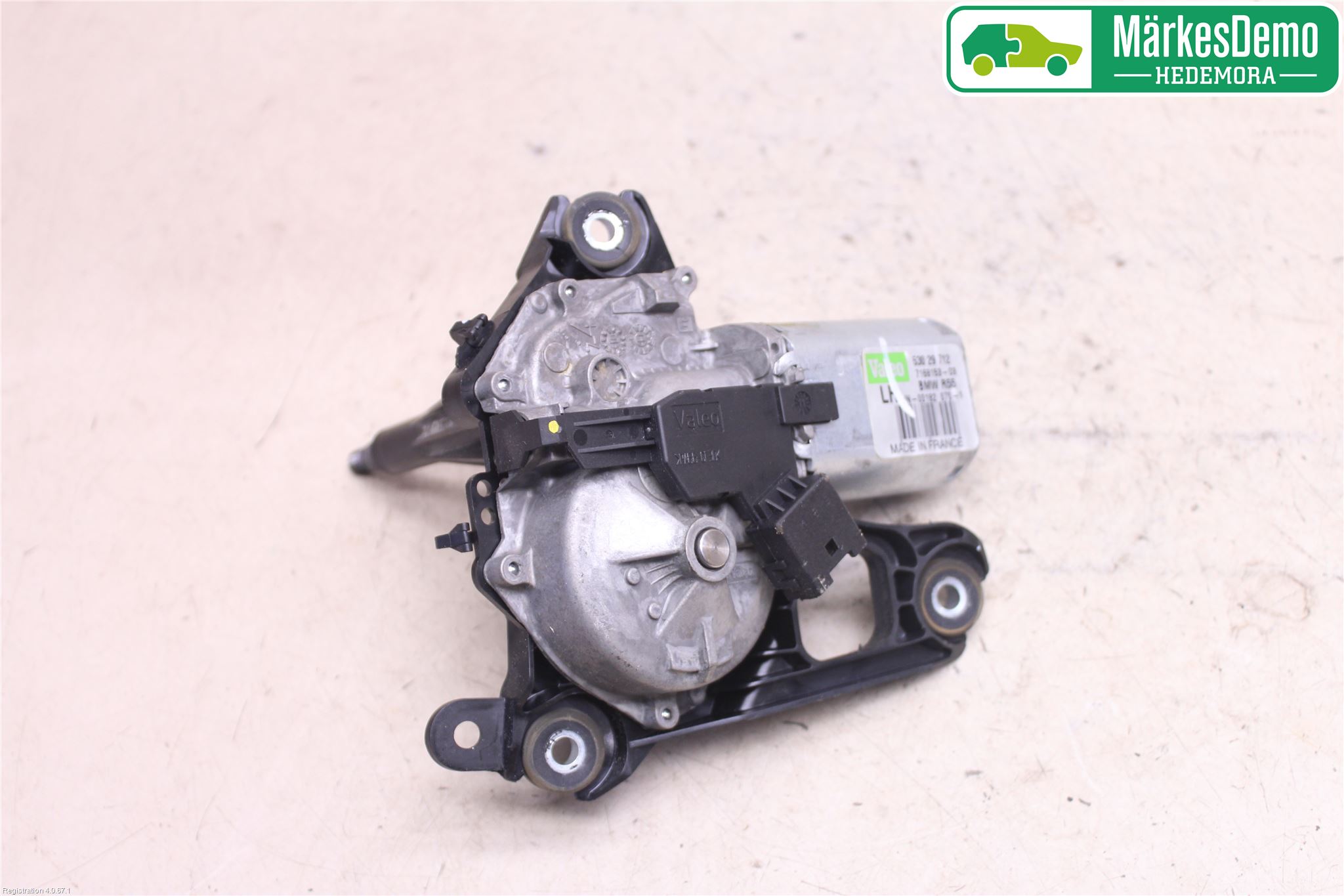 Mini CLUBMAN R55 06-14 Torkarmotor Baklucka
