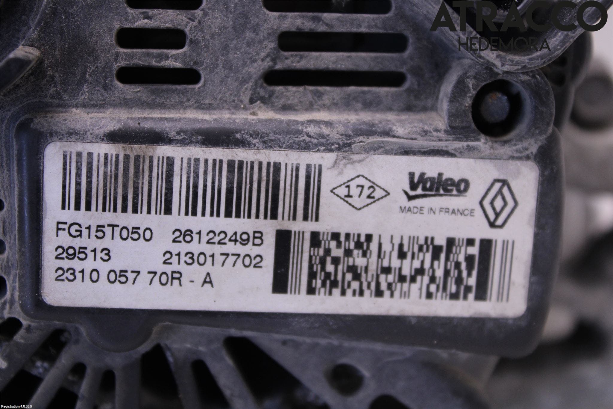 Dacia DUSTER 10-17 Generator