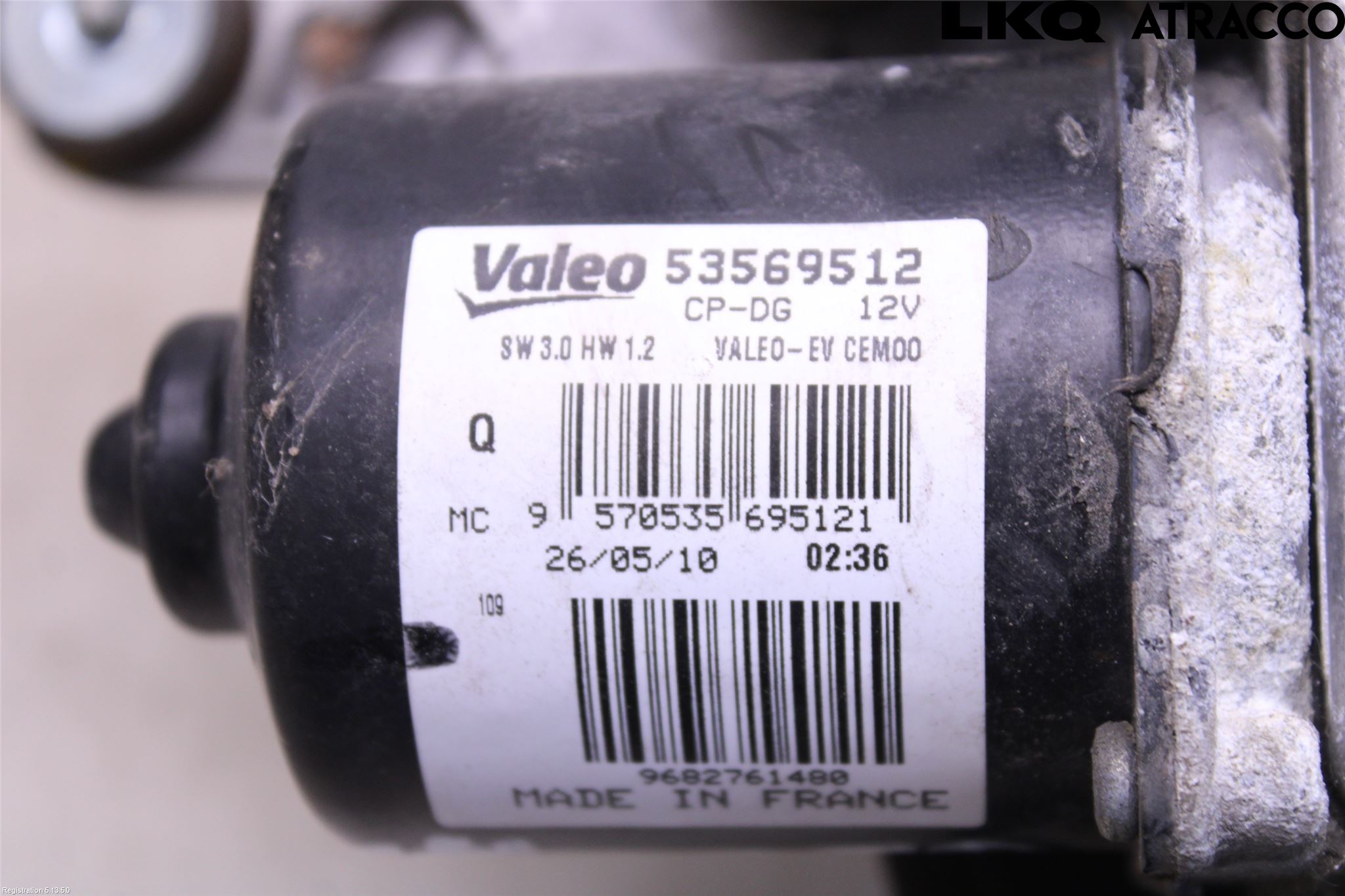 Citroen C5 08-17 Torkarmotor Vindruta