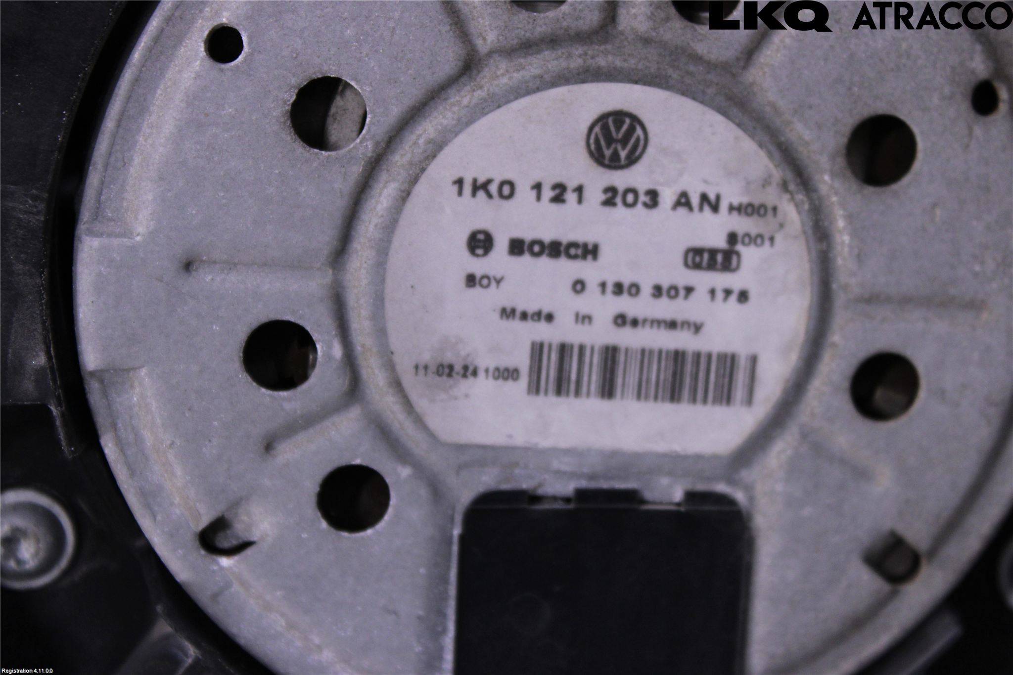 Volkswagen VW GOLF VI 09-13 Kylfläkt El