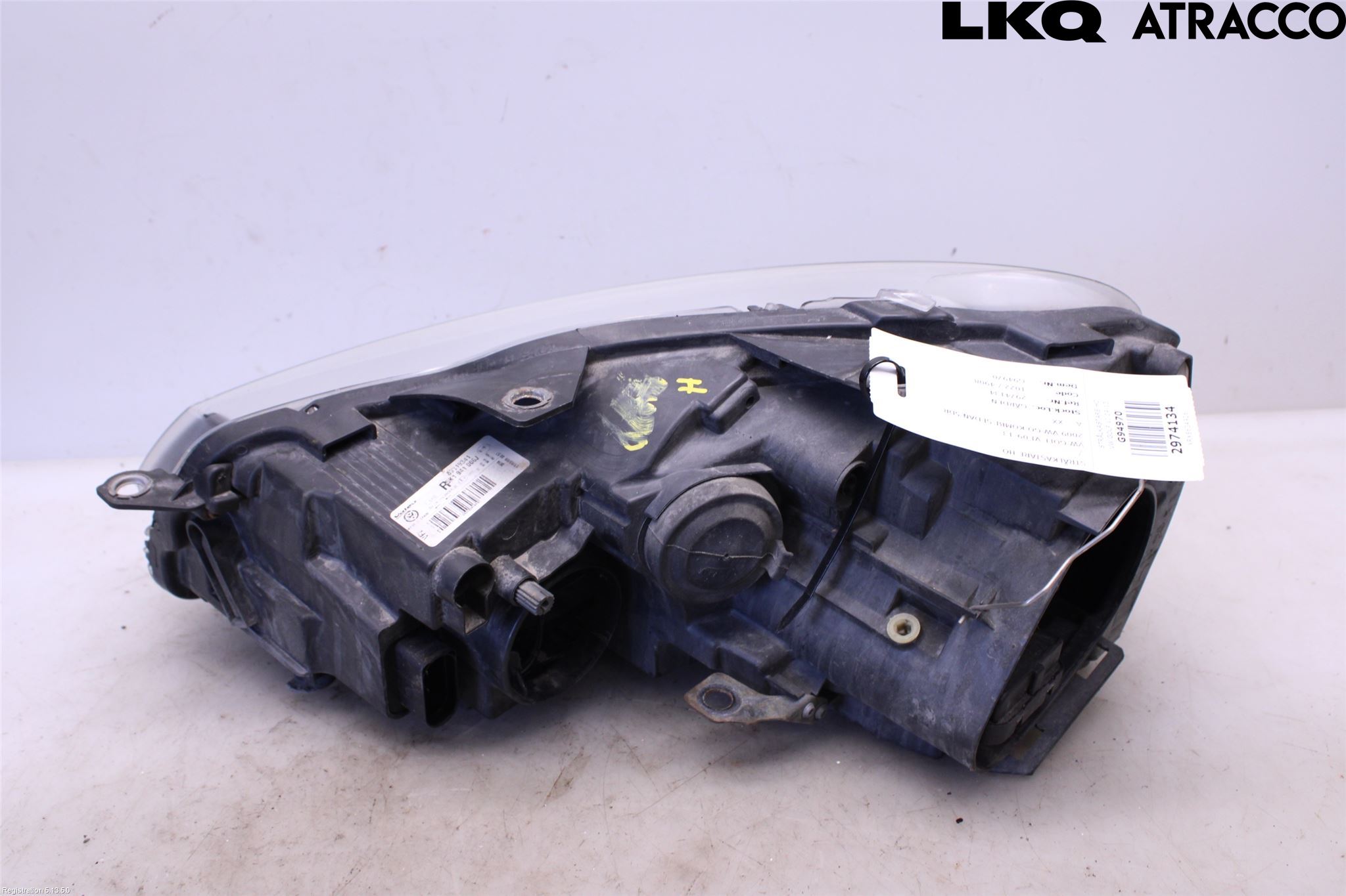 Volkswagen VW GOLF VI 09-13 Strålkastare Höger