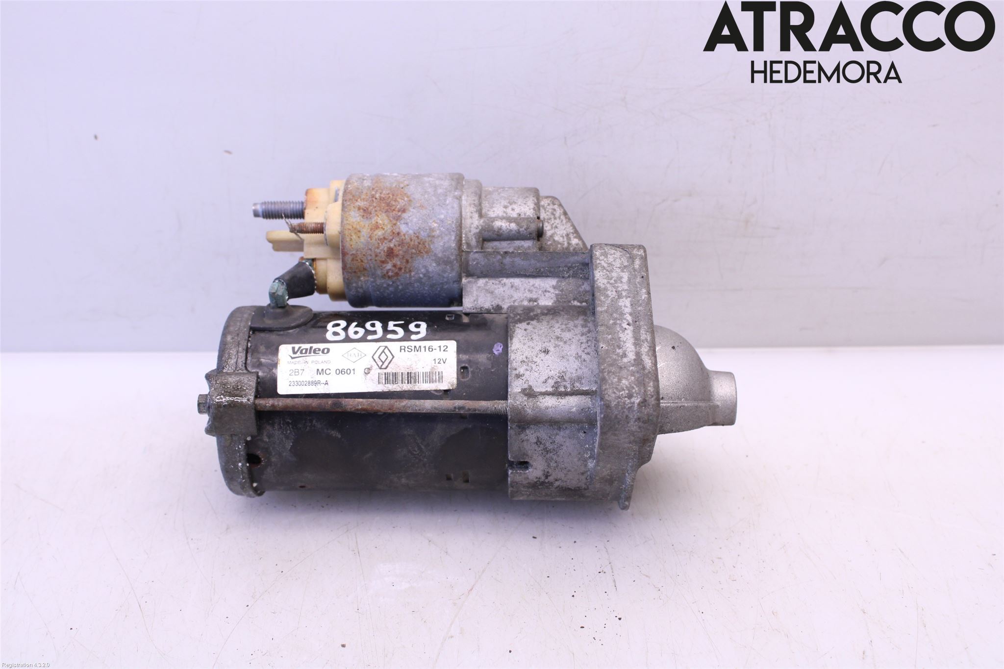 Opel VIVARO 15-19 Startmotor Diesel