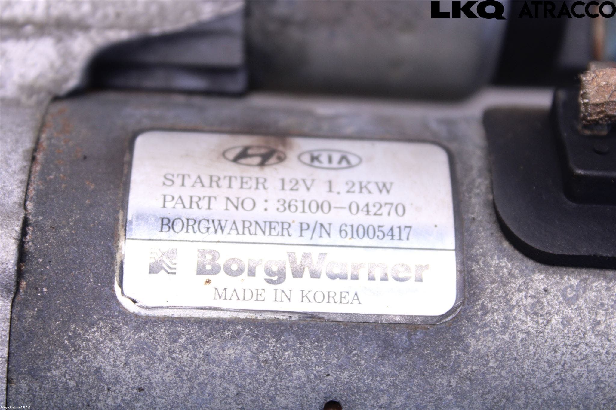 Hyundai i20 GB 15-20 Startmotor